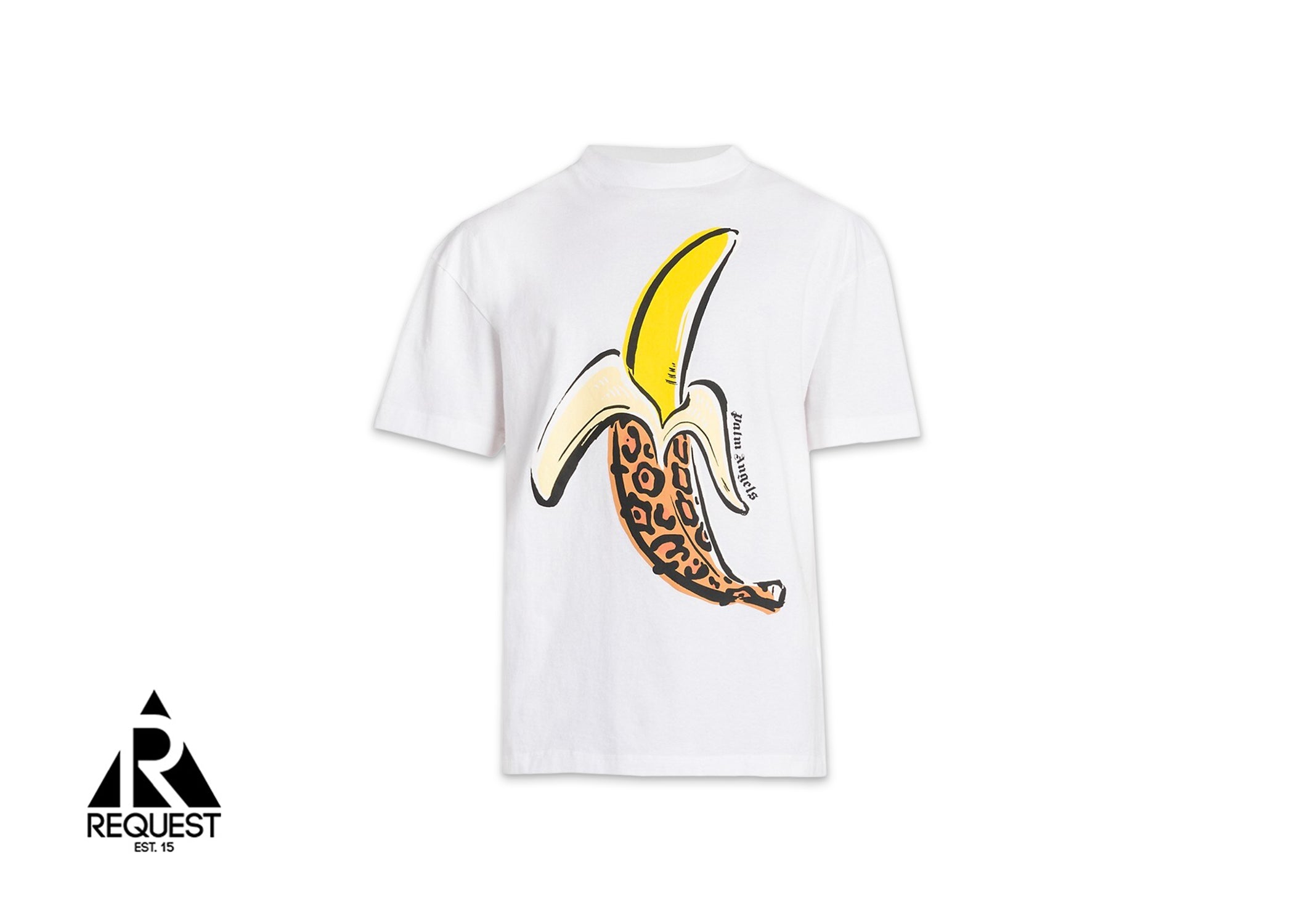 Palm Angels Banana Classic Tee "White/Yellow"