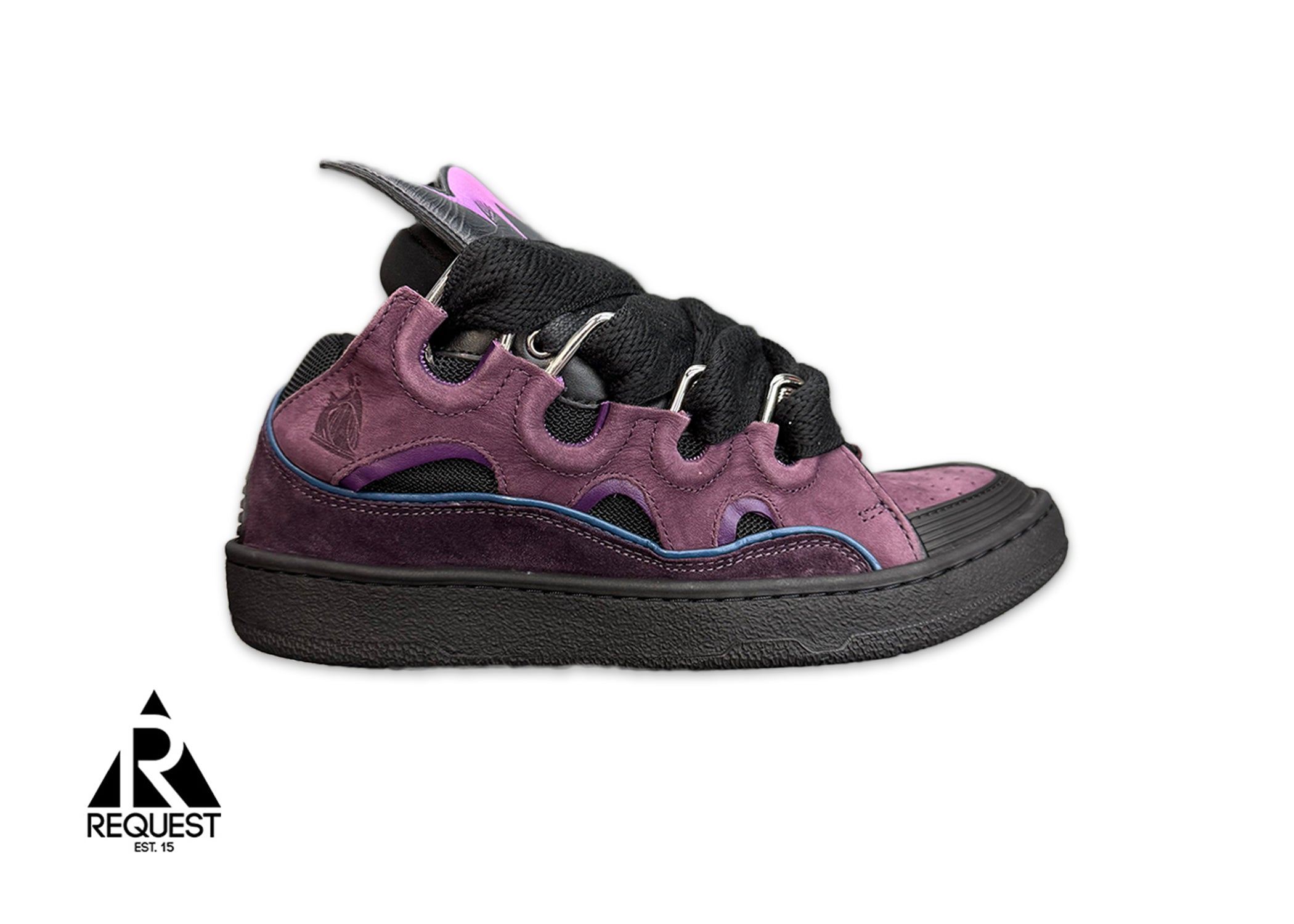 x The Batman Suede Curb "Purple Raisin Black"