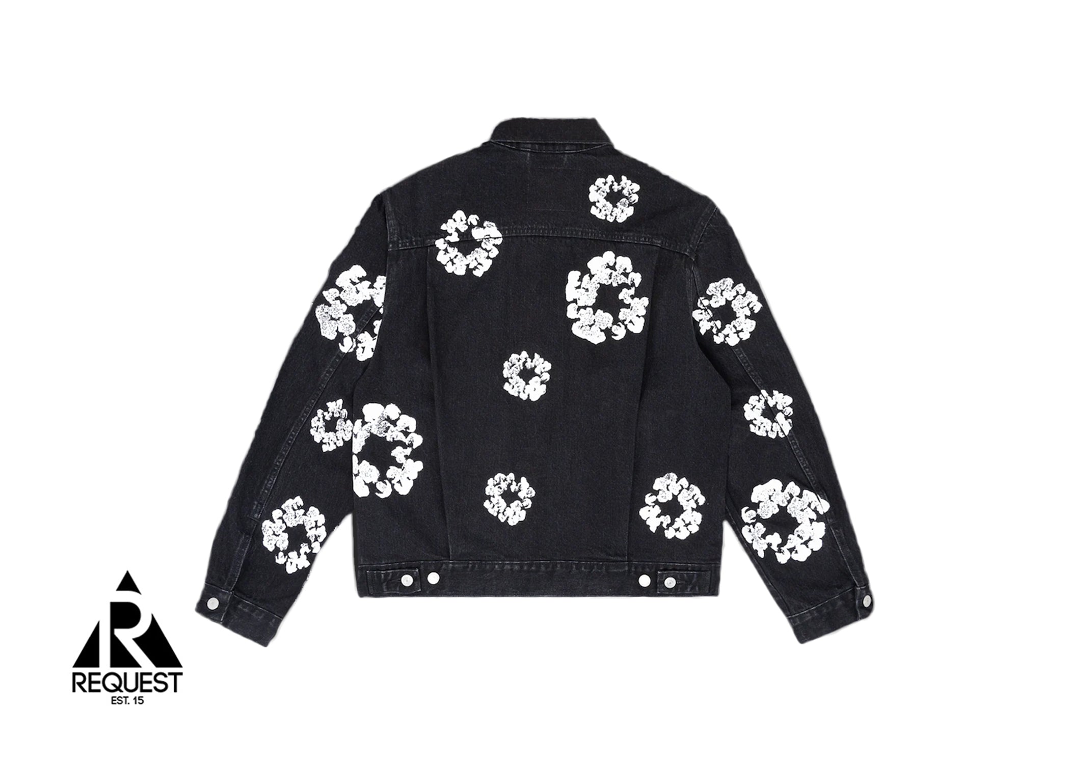 Denim Tears Cotton Wreath Denim Jacket "Black"