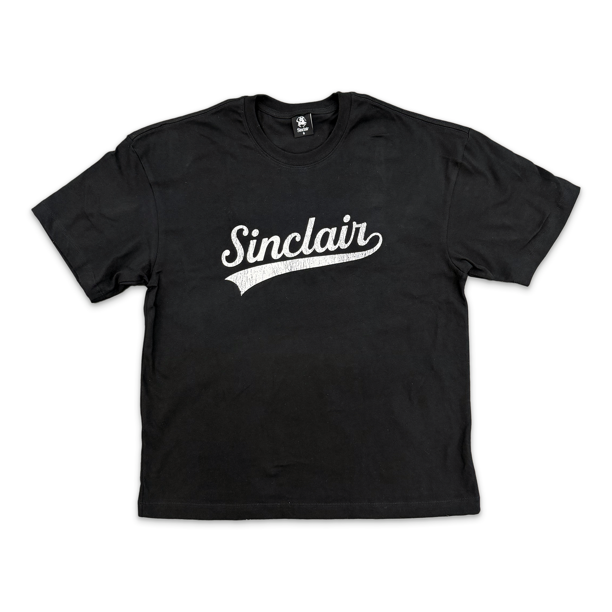 Sports Script Tee "Black"