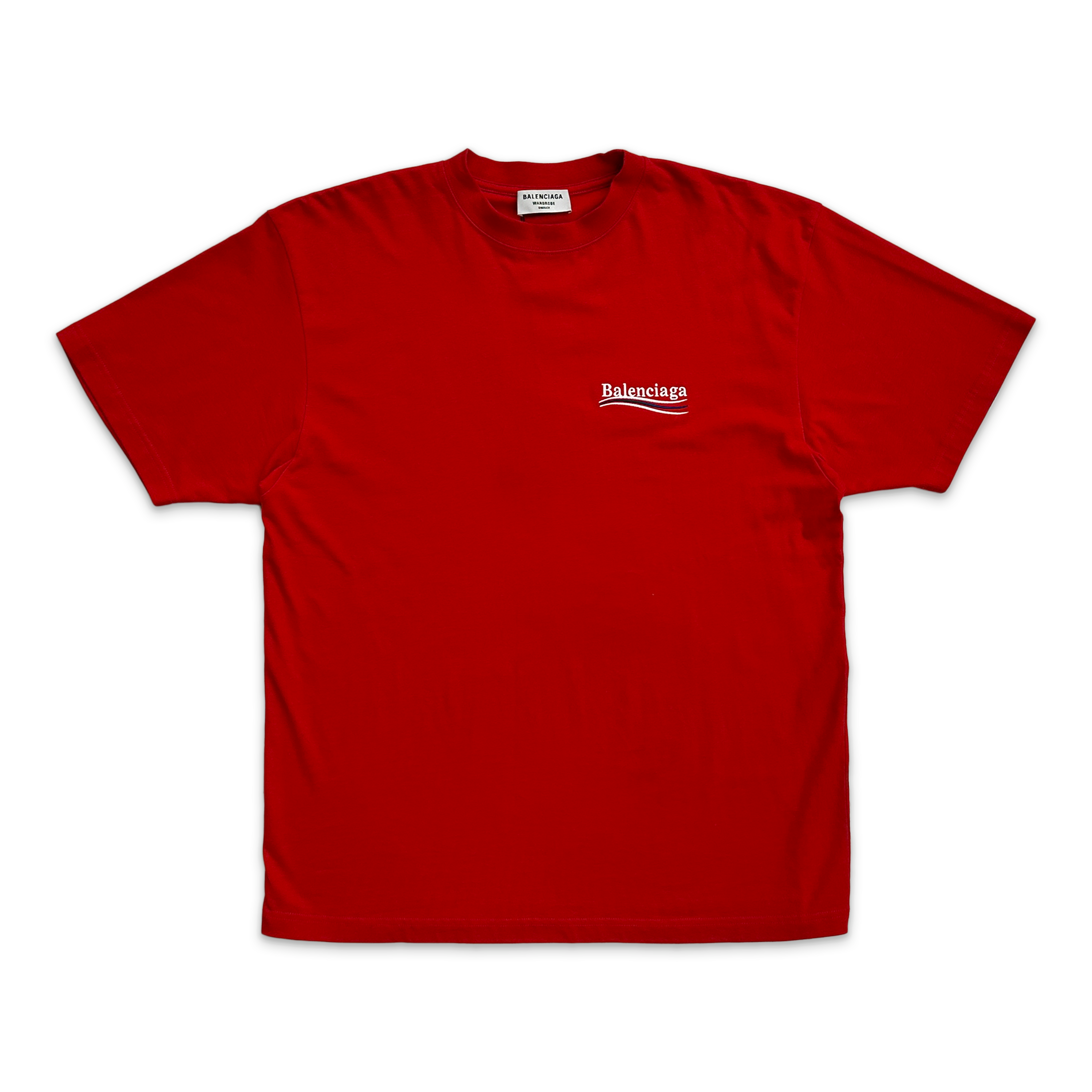Balenciaga, Oversized Campaign Tee "Red"