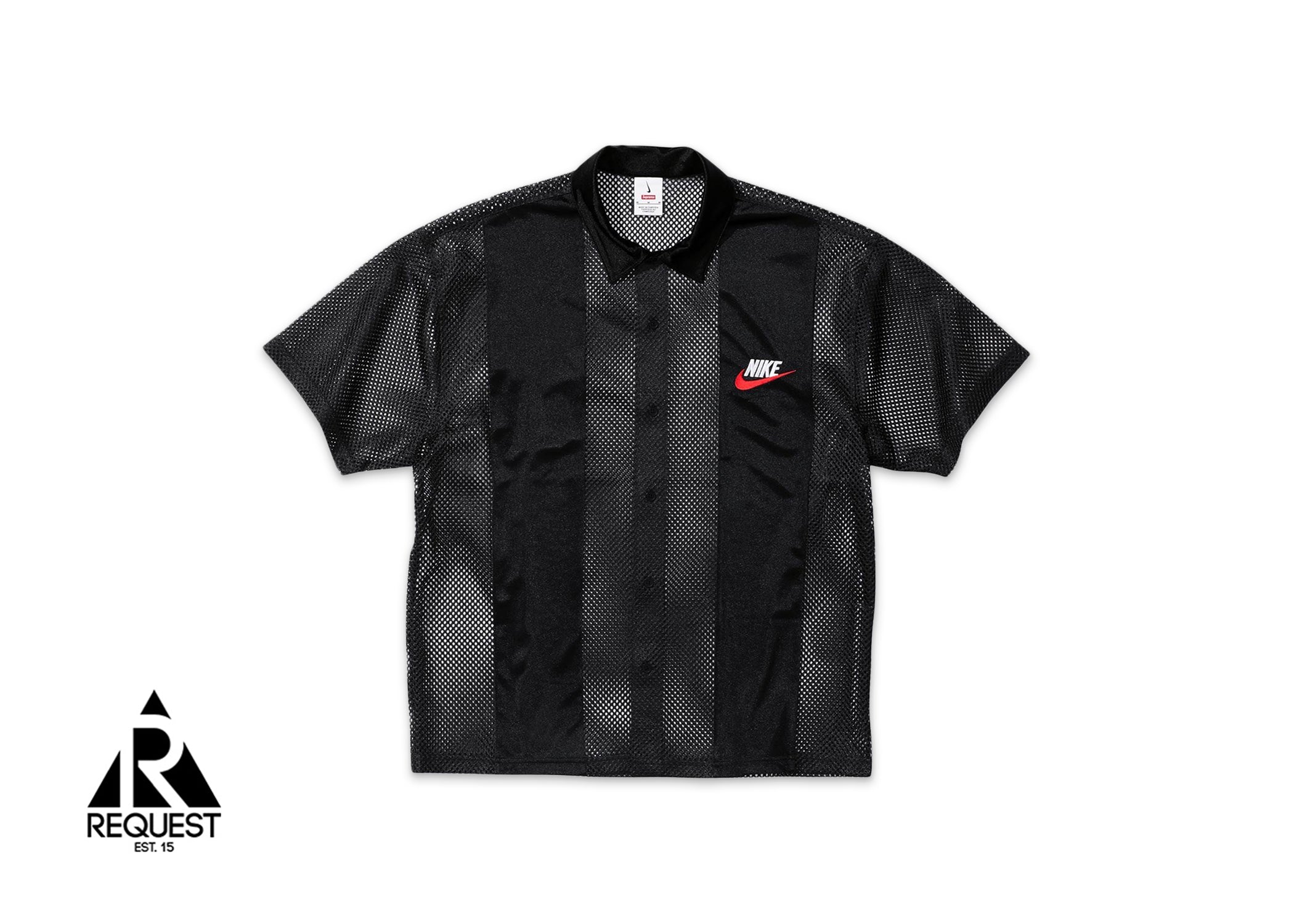 Supreme x Nike Mesh S/S Shirt SS24 "Black"