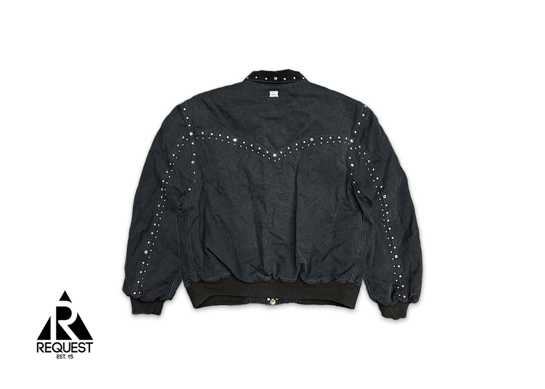 x B.B. Simon Studded Work Jacket  "Black"