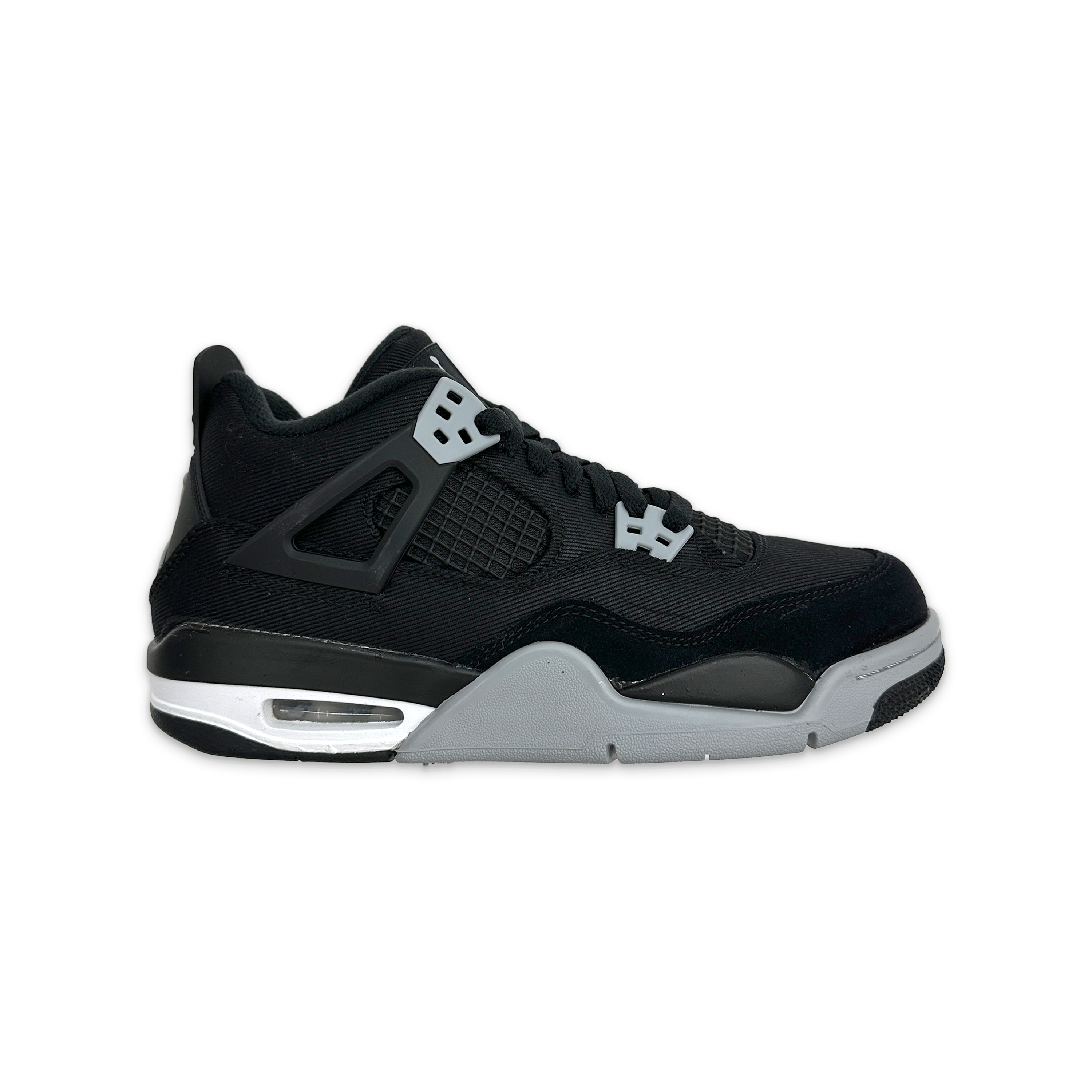 Air Jordan 4 Retro "Black Canvas" (GS)