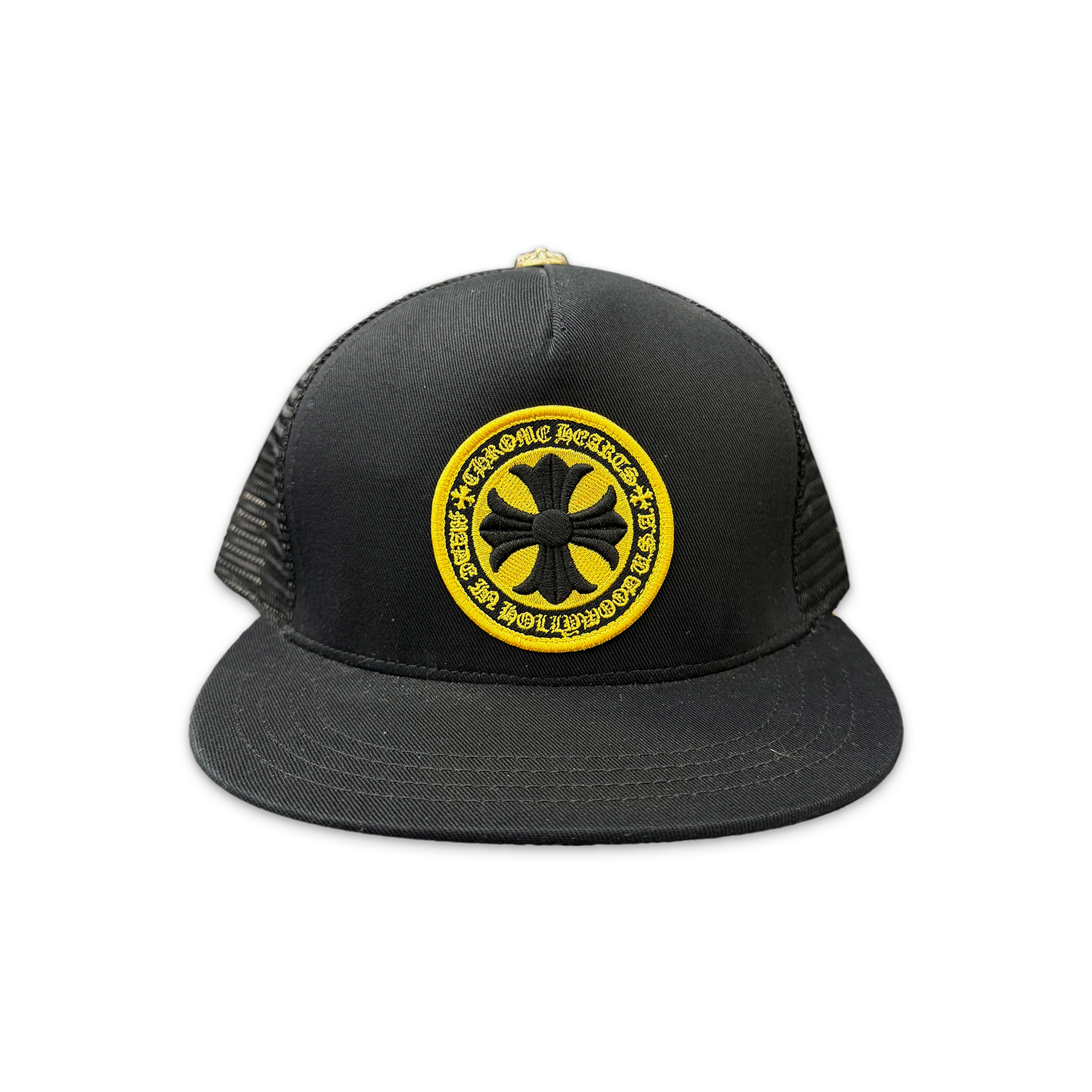 Chrome Hearts, Plus Cross Patch Trucker Hat "Black"