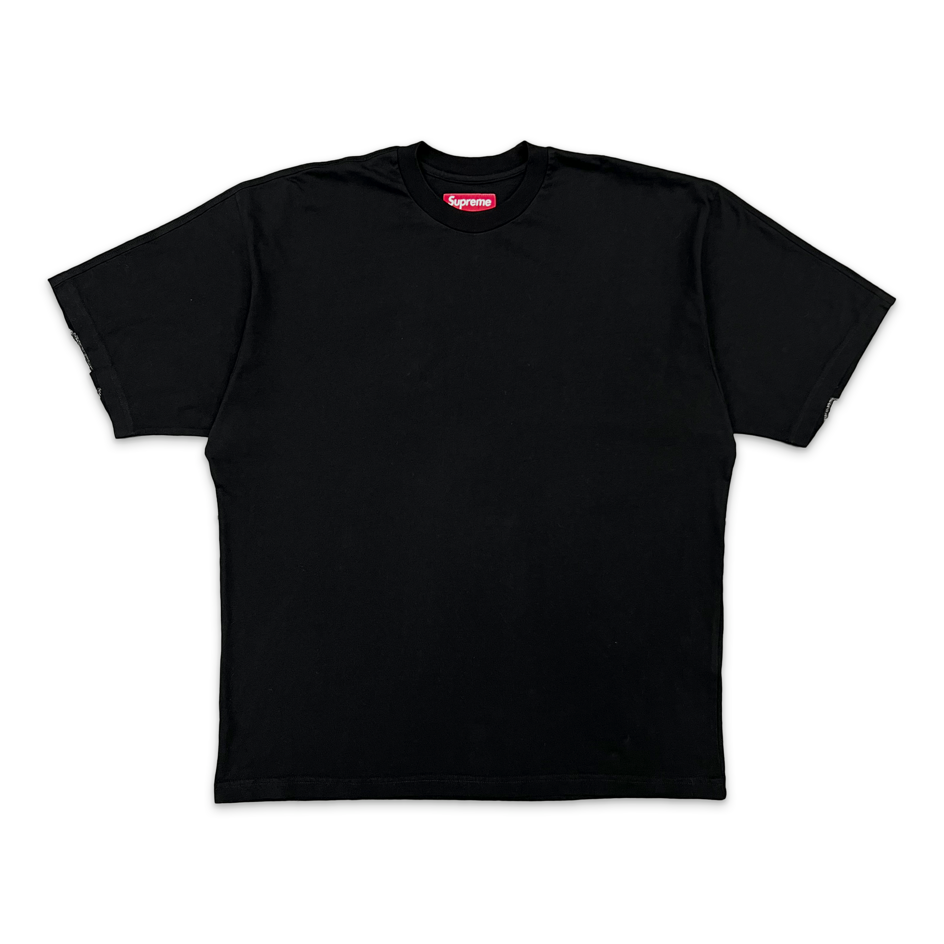 【Supreme】Intarsia S/S Top★Black★25SS★ Intarsia S/S Tee 