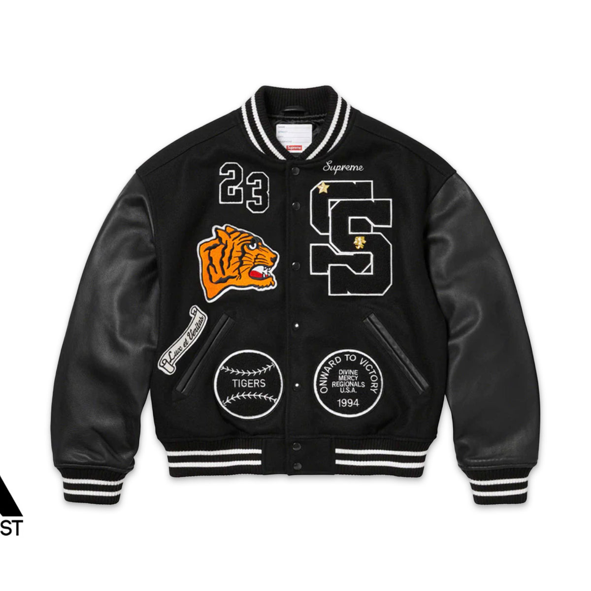 Supreme Tiger Varsity Jacket 