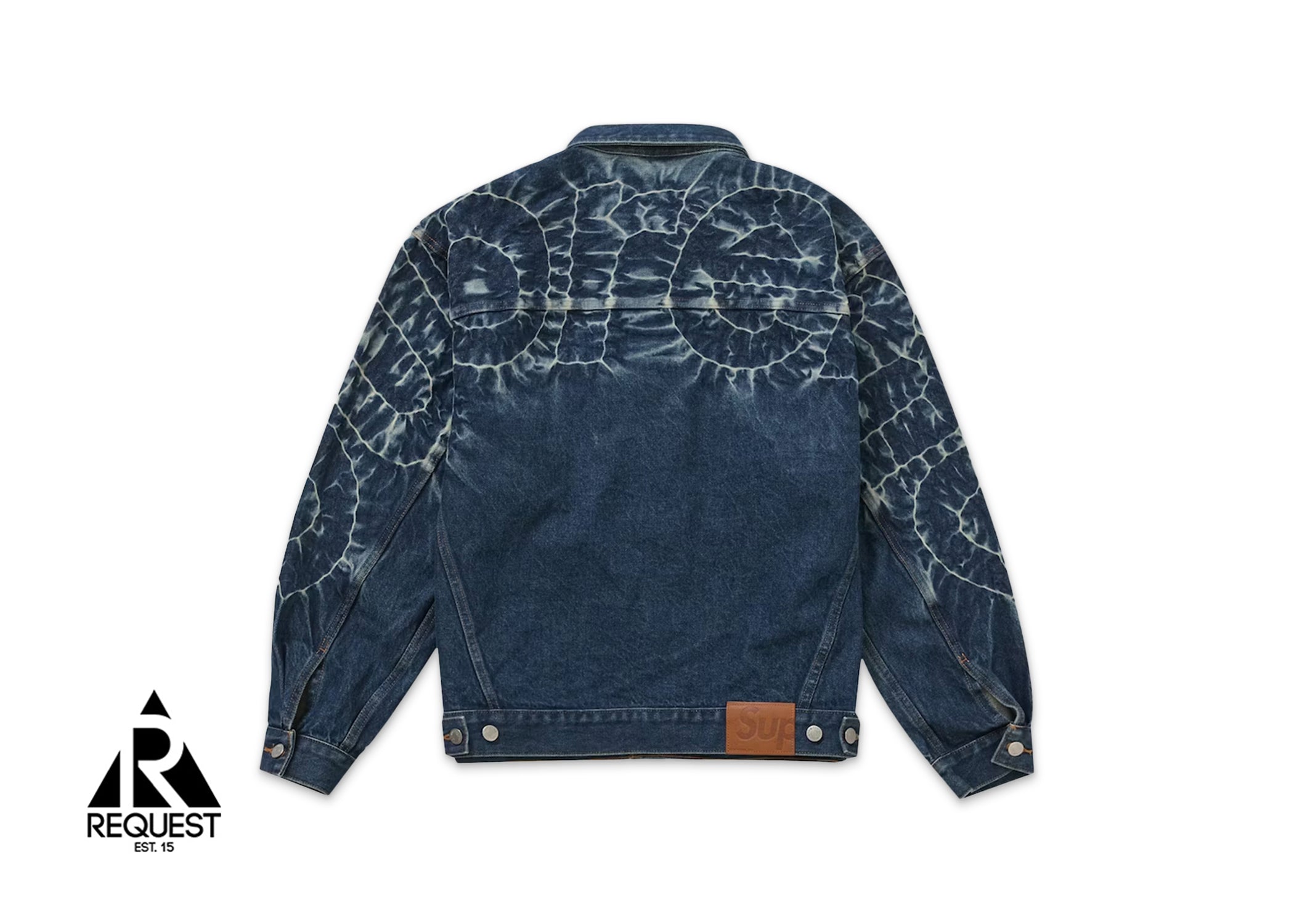 Supreme Shibori Denim Trucker Jacket 