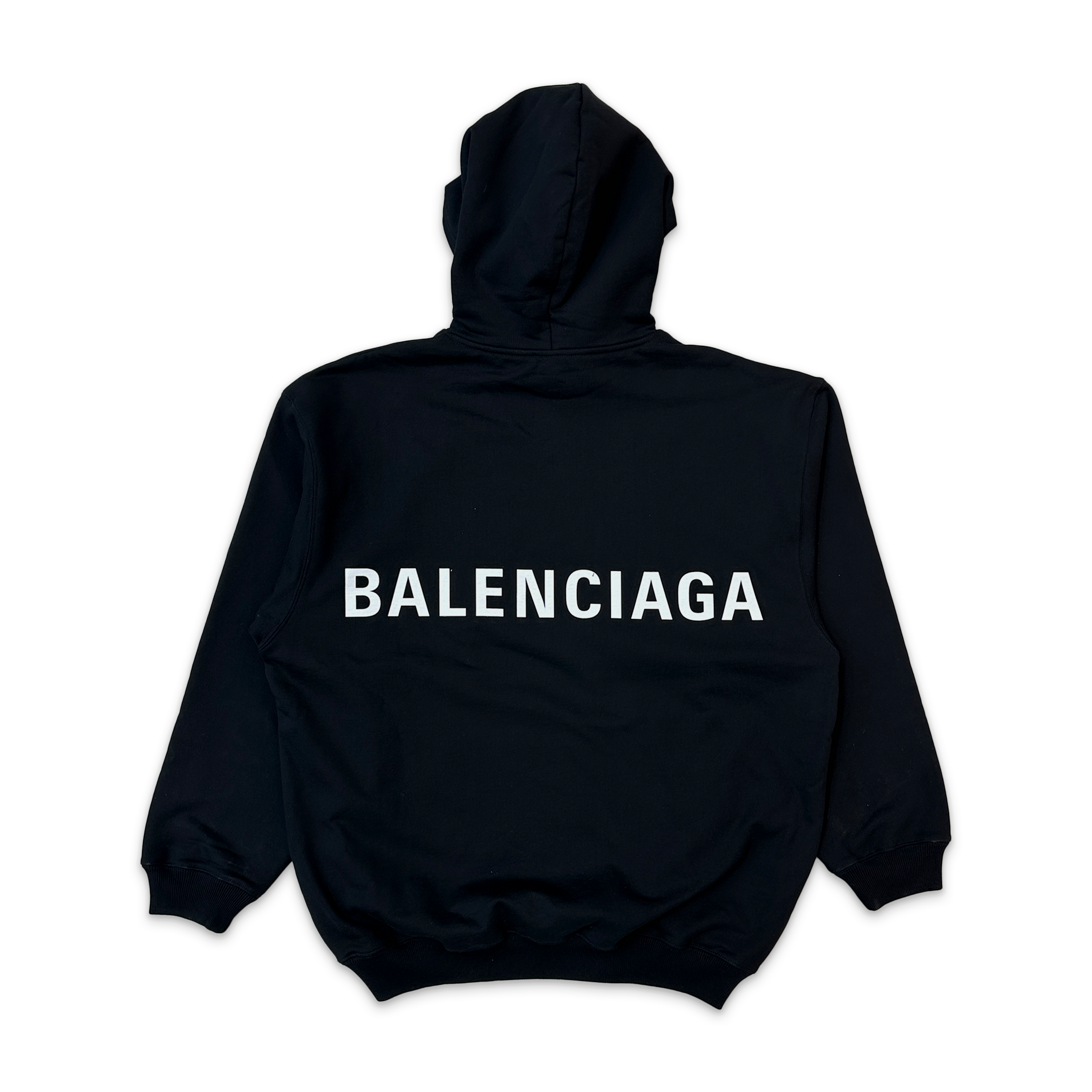 Back Logo Hoodie "Black"