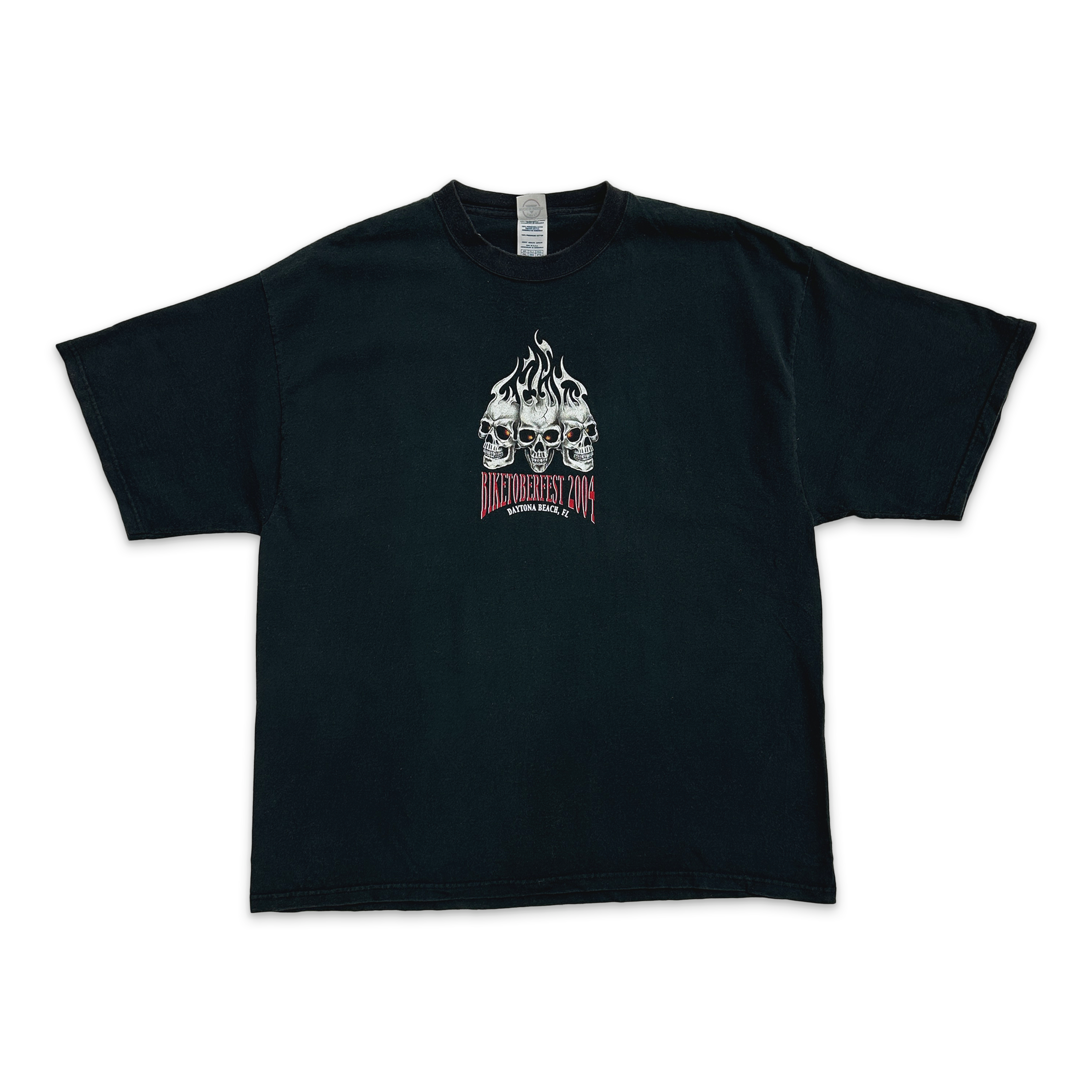 Biketoberfest 2004 Tee "Faded Black"