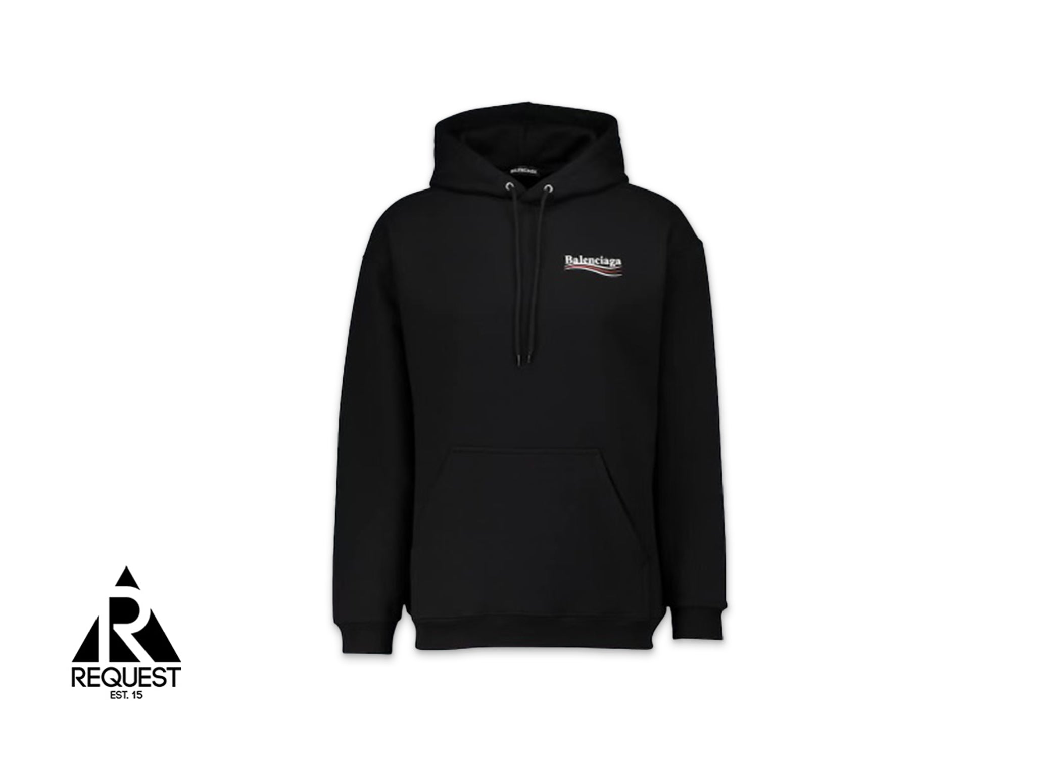 Balenciaga Political Campaign Hoodie "Black"