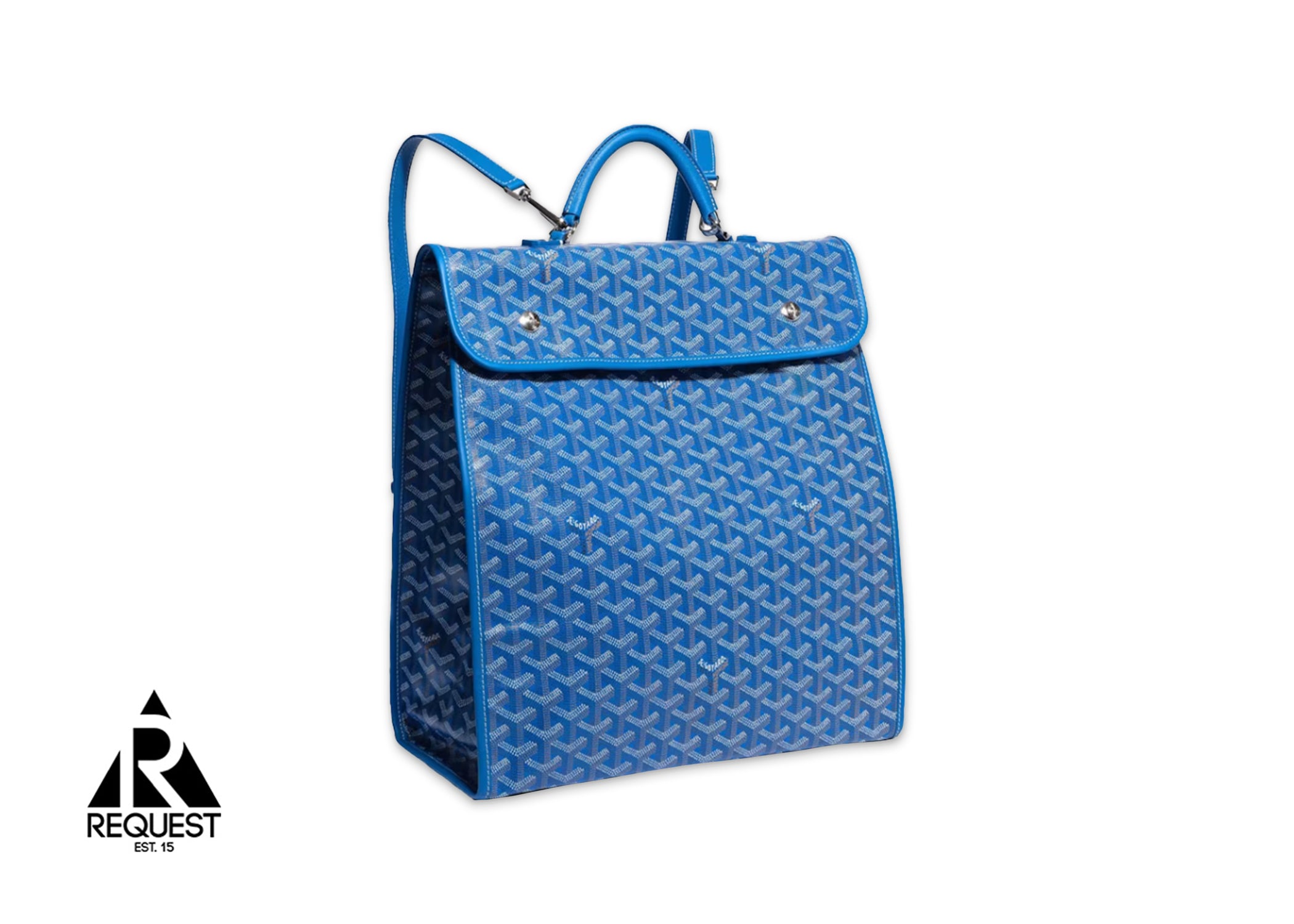 Goyard Saint Leger Backpack "Blue"