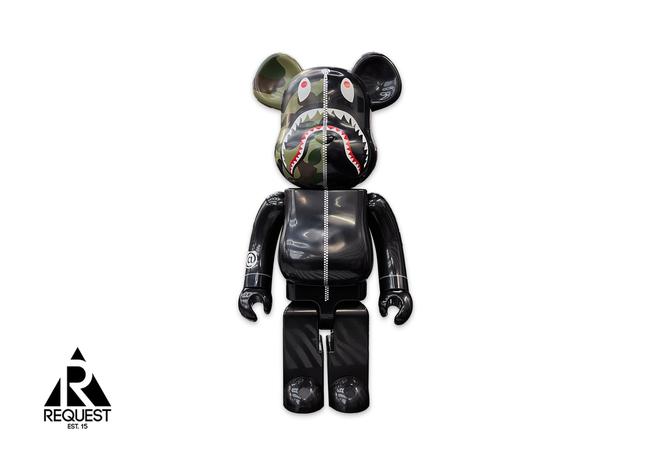 Bearbrick 1000% "Bape 1st Camo Shark"