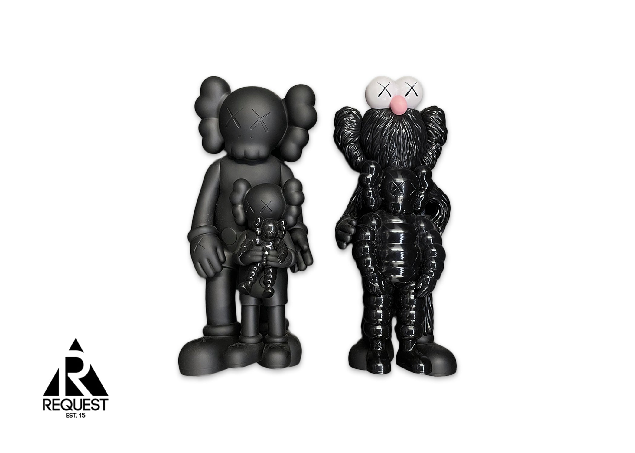 KAWS Family Vinyl Figures “Black”