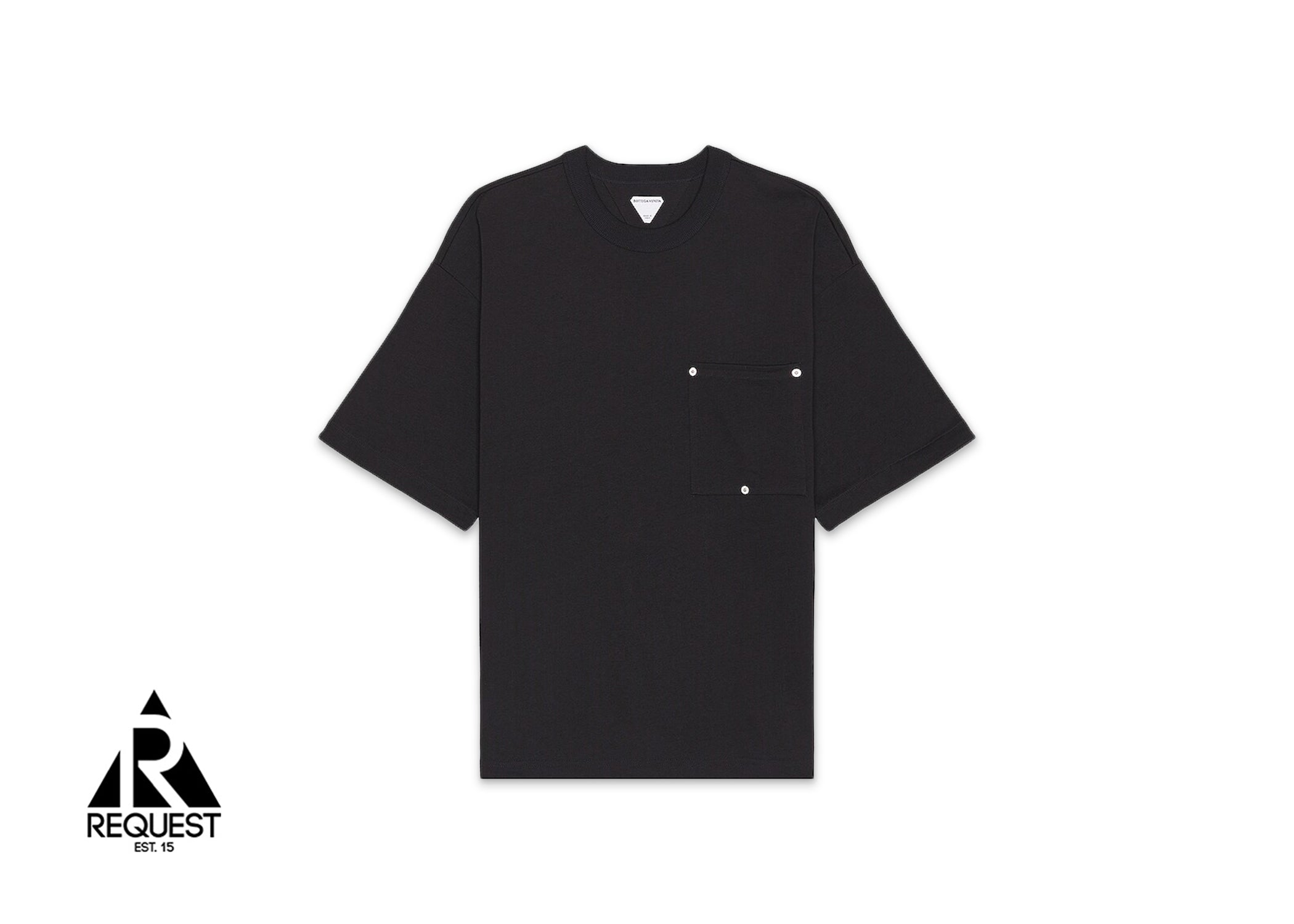 Bottega Veneta Heavy Japanese Jersey Tee "Black”