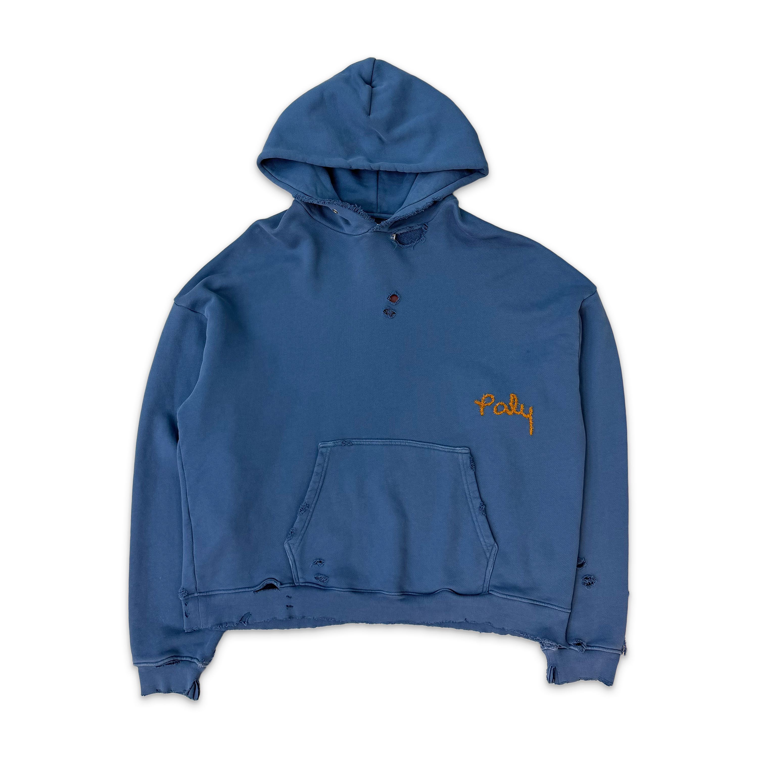 Blank Hooded Sweatshirt "Navy"