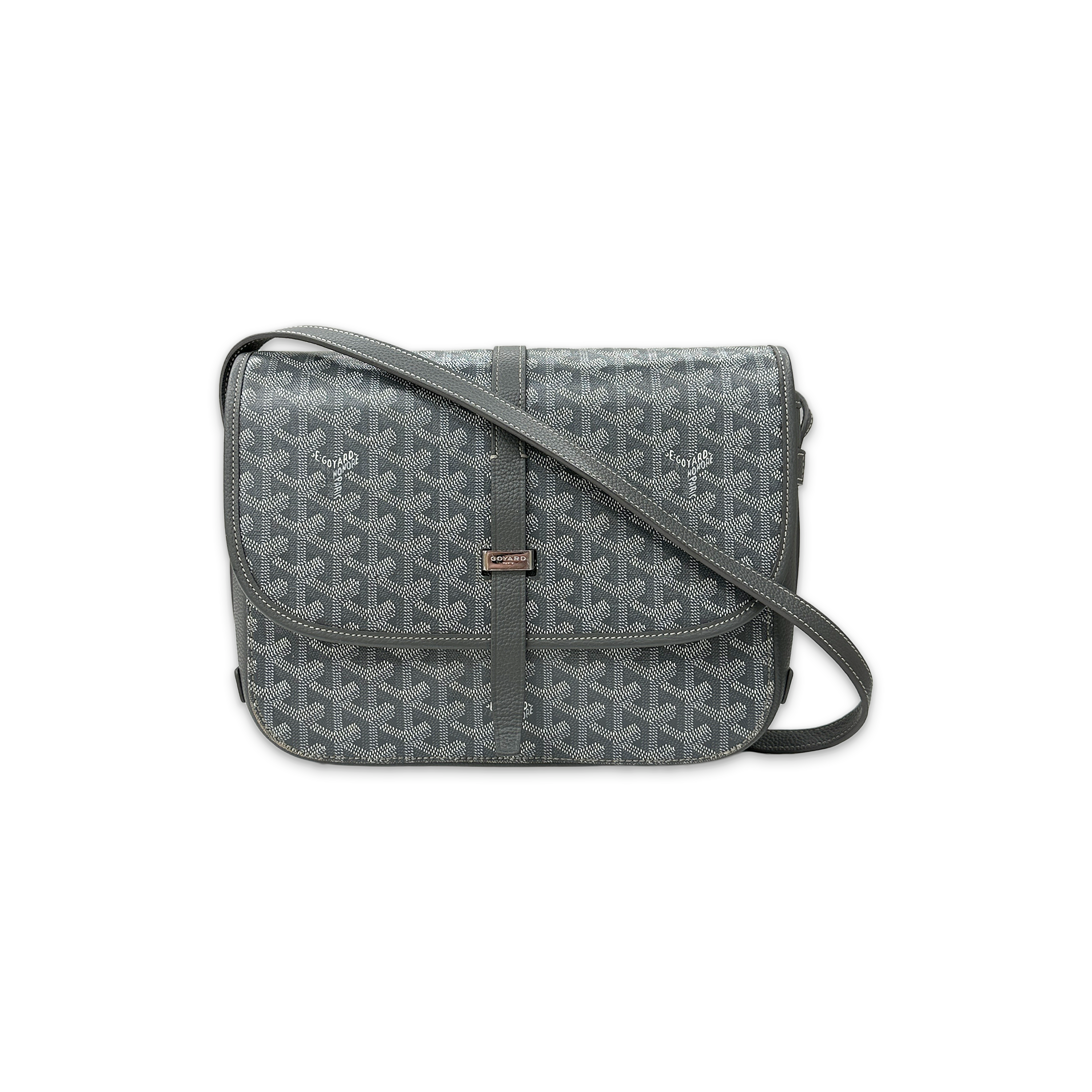 Goyard, Belvedere MM Messenger Bag "Grey"