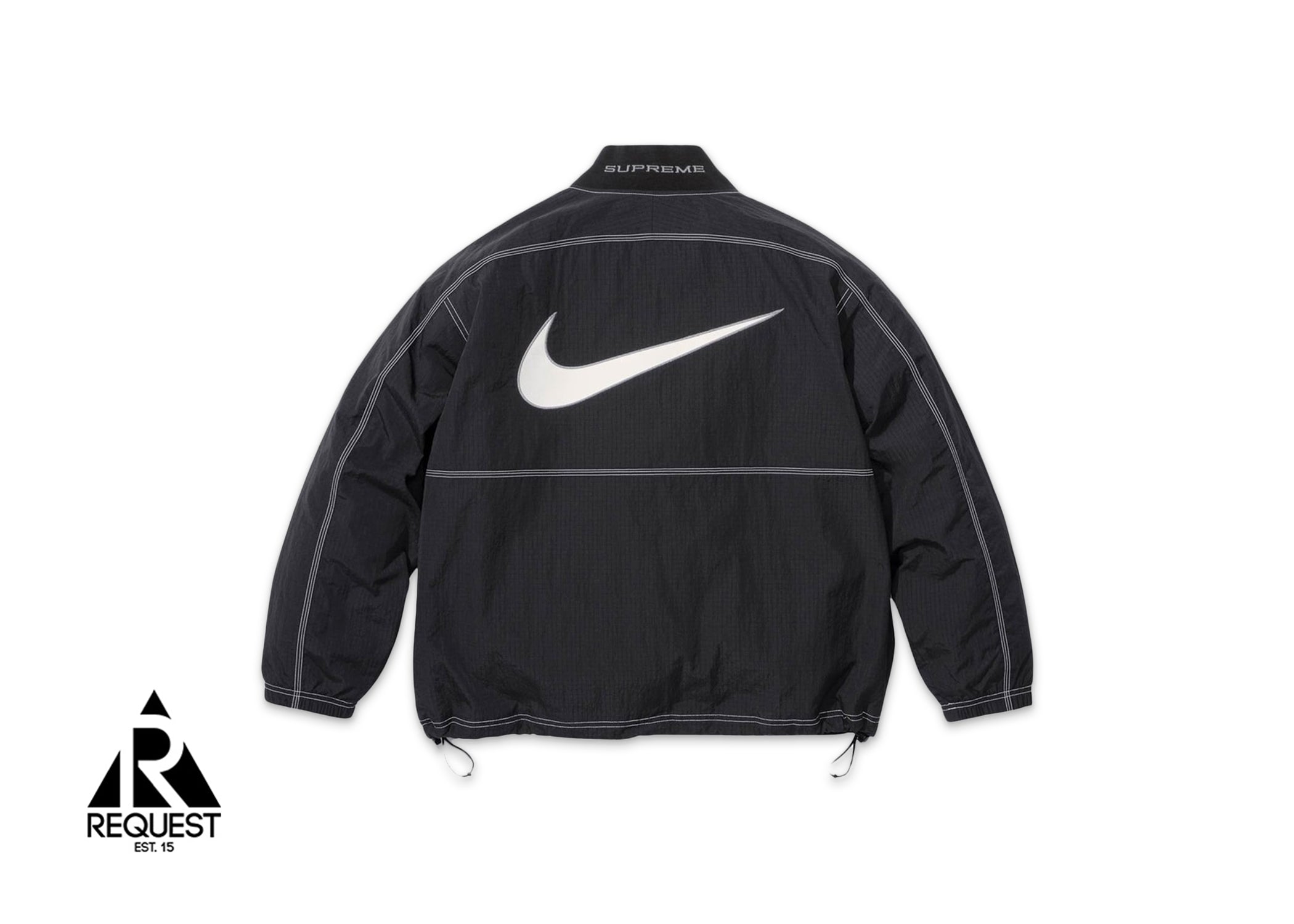 Supreme x Nike Ripstop Pullover SS24 "Black"