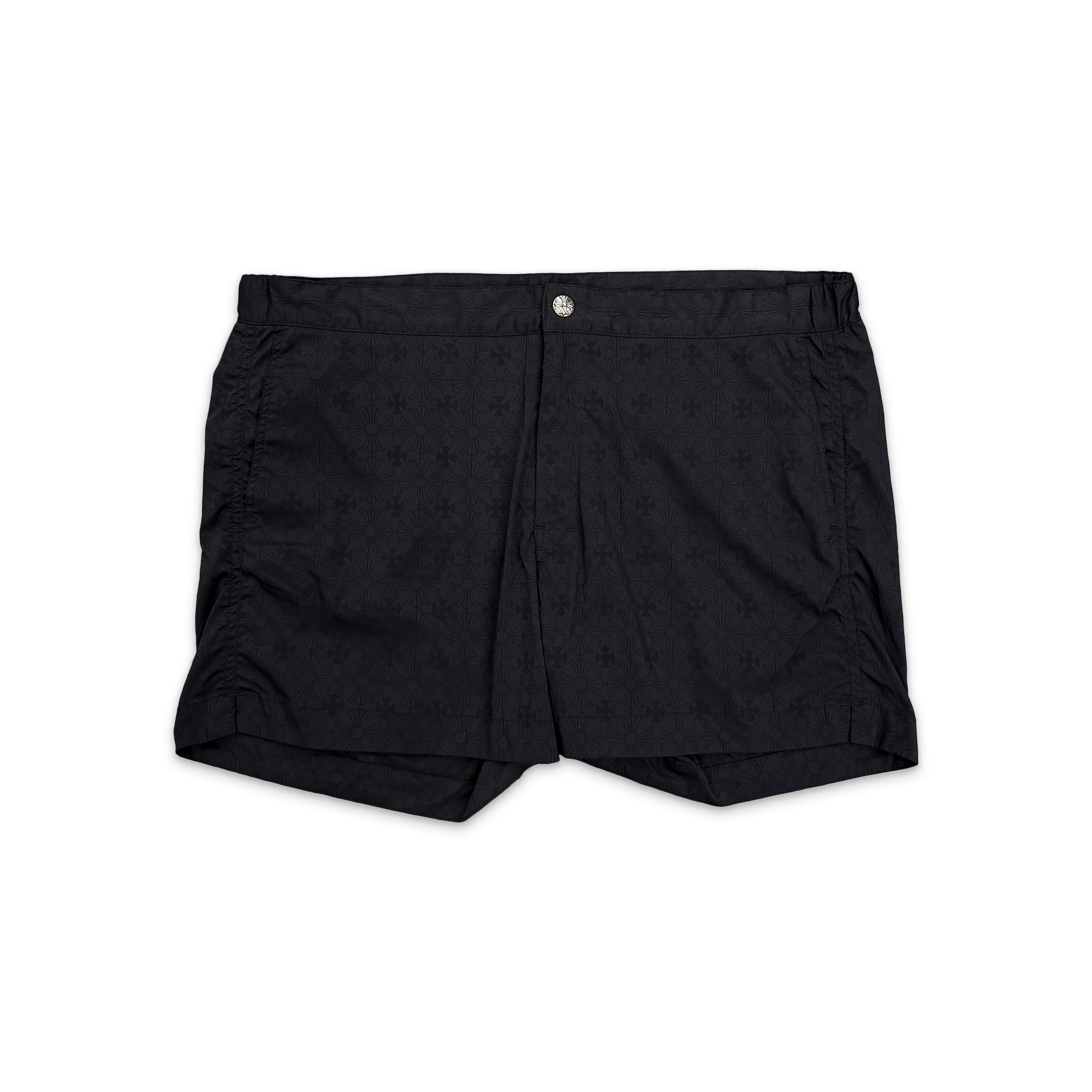Motif Nylon Trunks "Black"