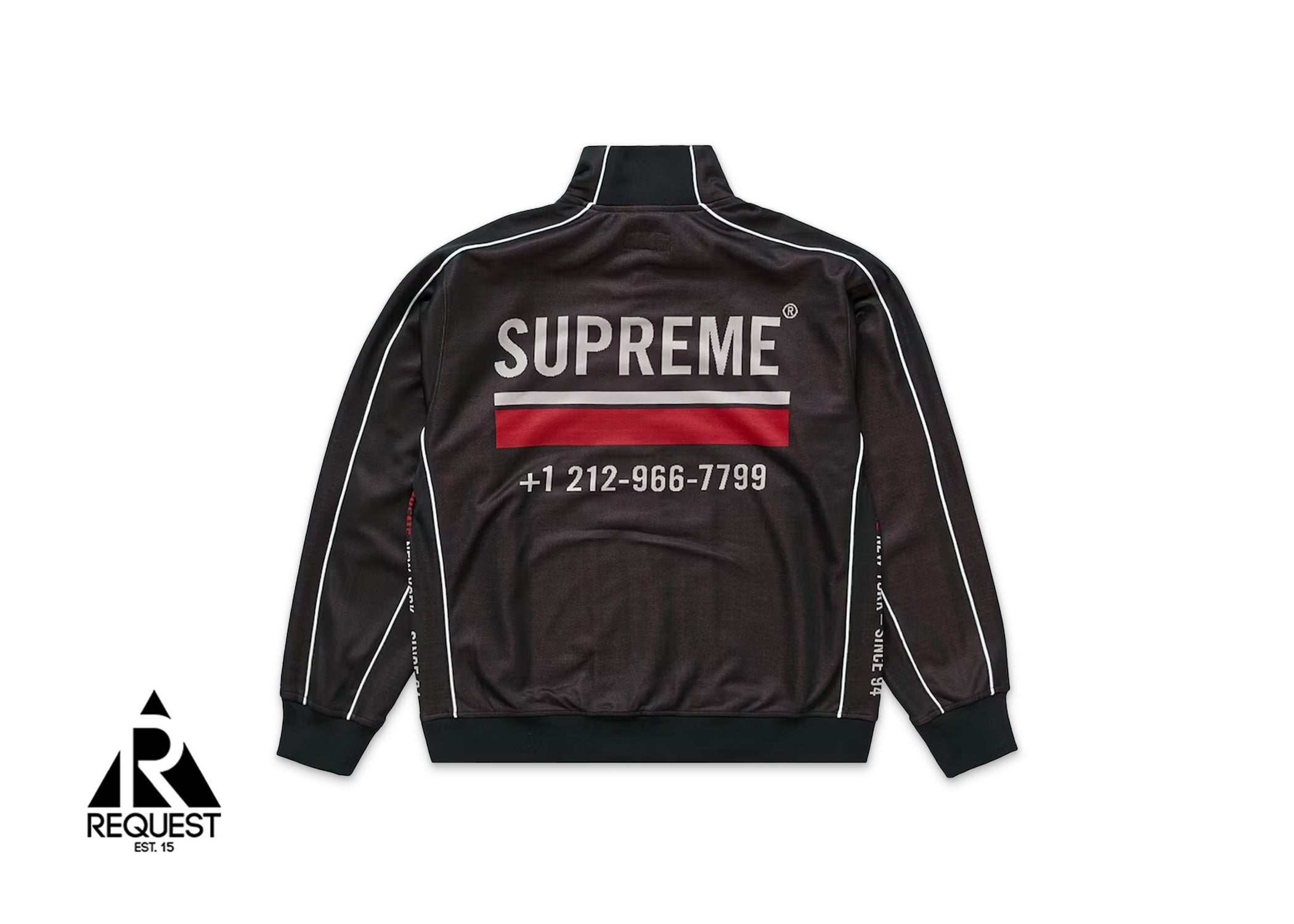 Supreme World Famous Jacquard Track Jacket 