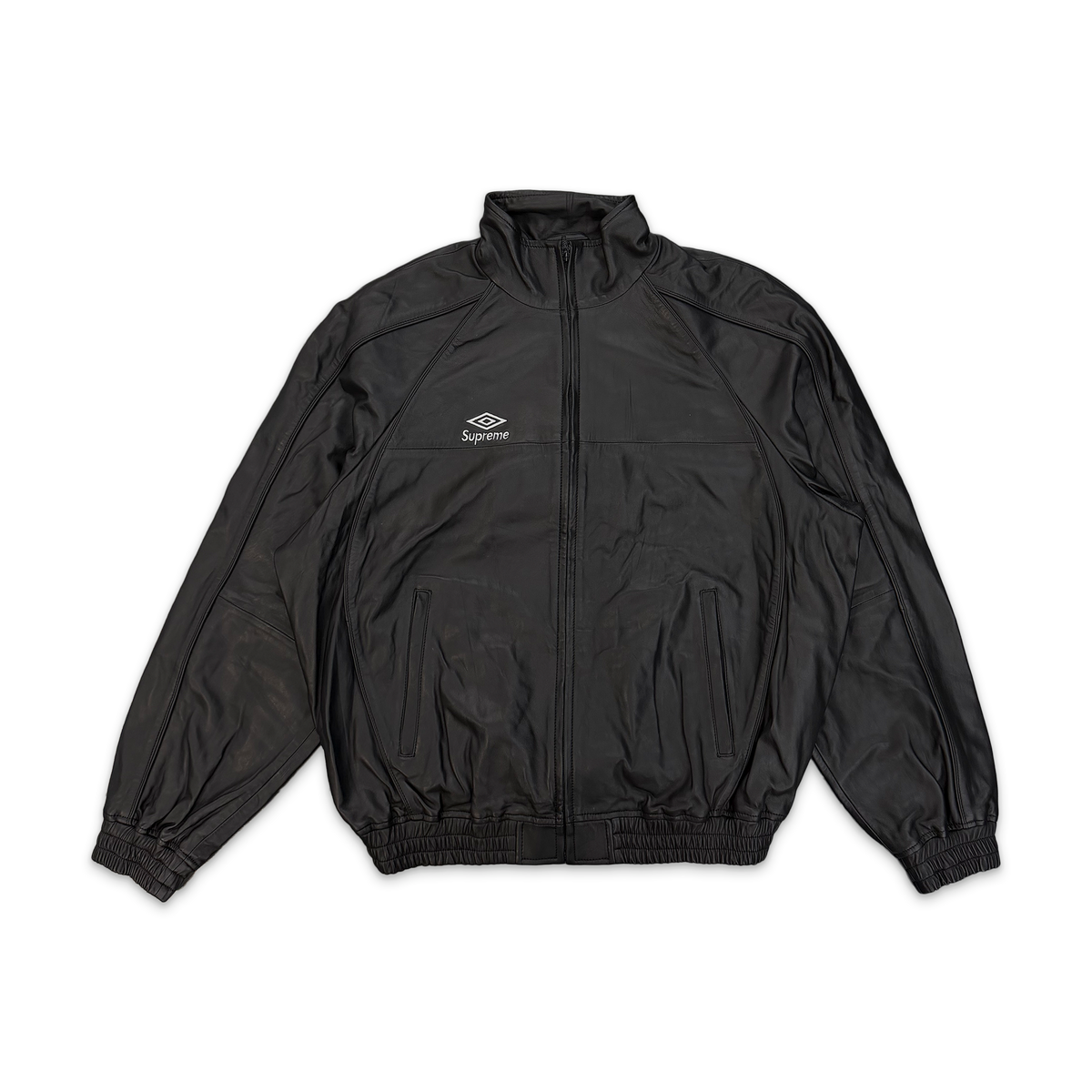 x Umbro Leather Track Jacket 