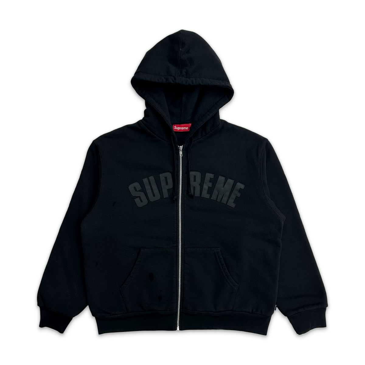 3M Thermal Zip Up Hooded Sweatshirt "Black"