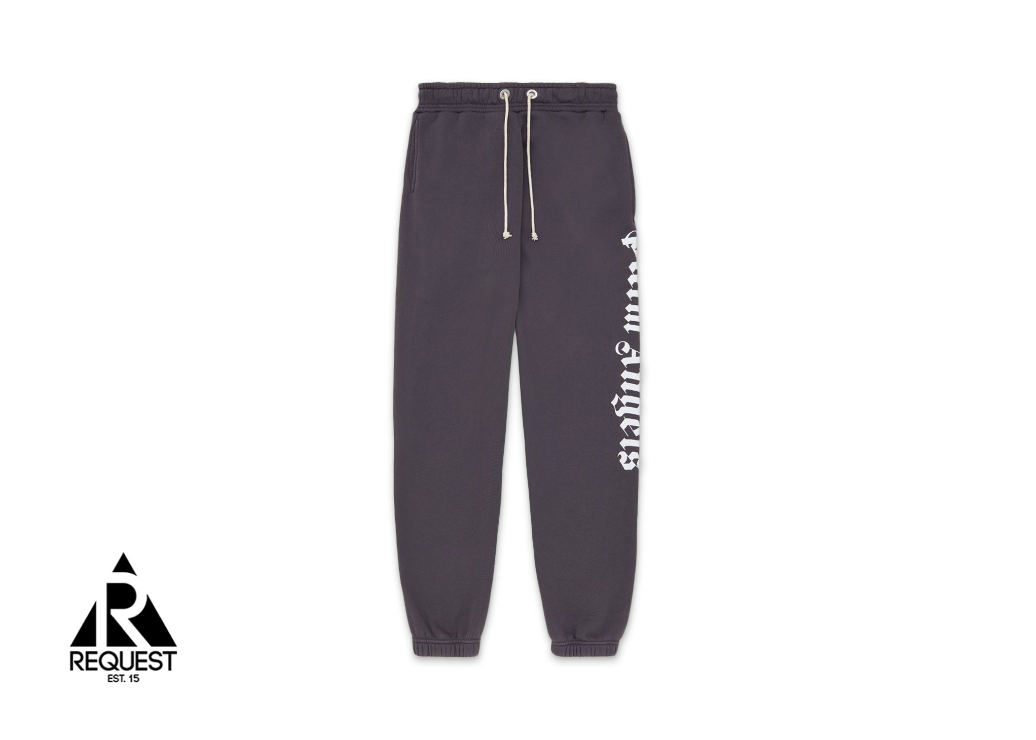 Palm Angels Side Logo Sweatpants "Black/White"