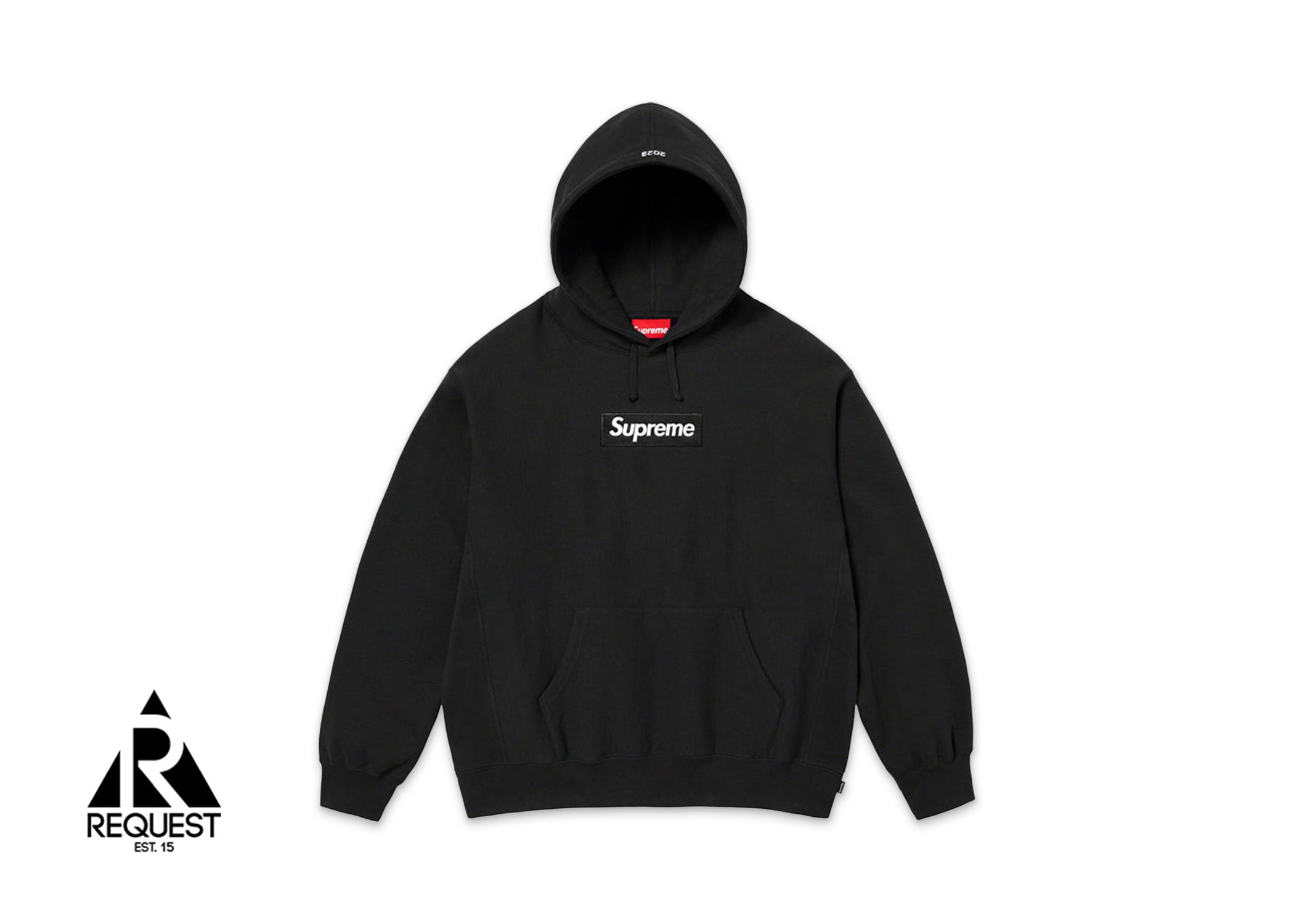 Supreme Hooded Box Logo Sweatshirt “Black" FW23