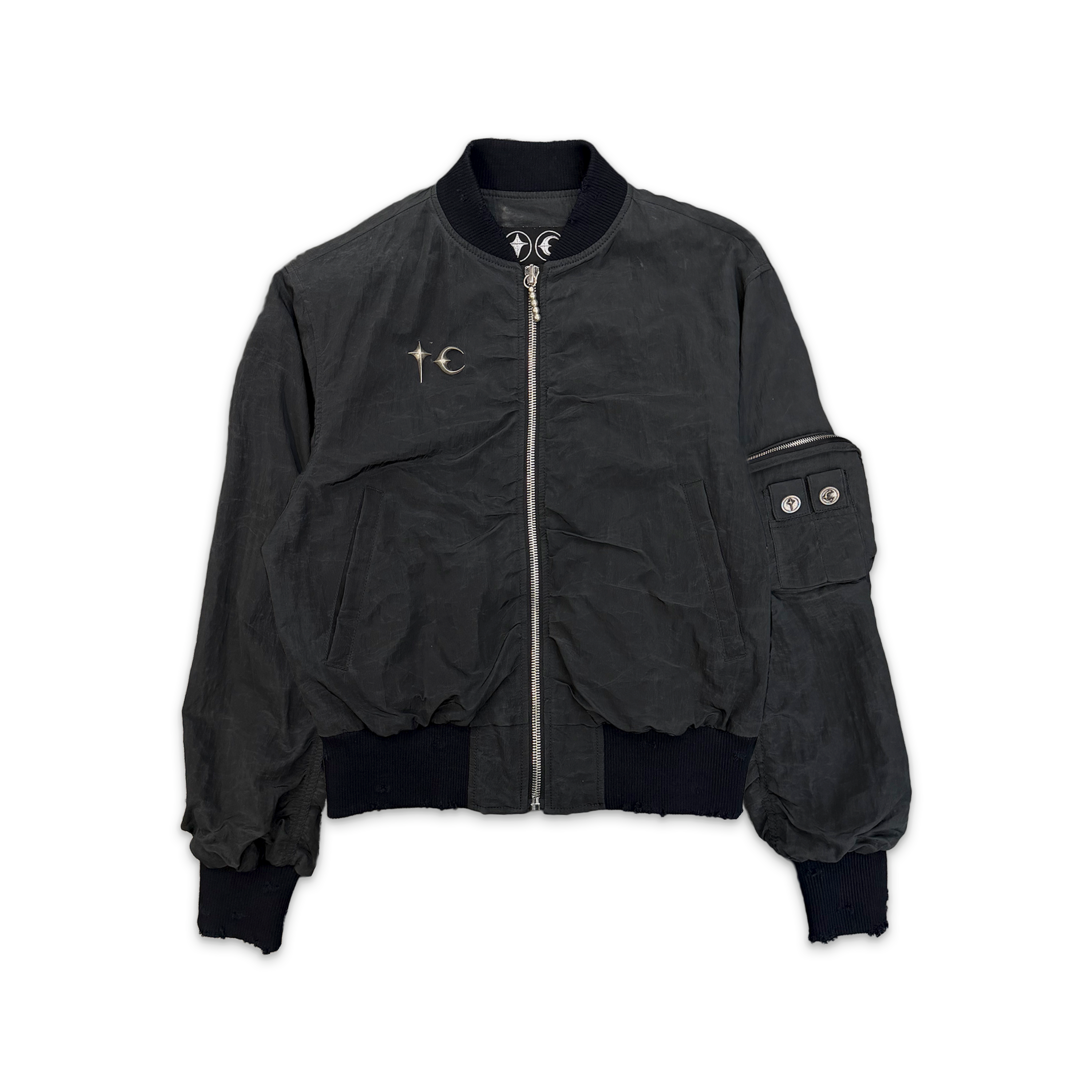 Charlie Tango Bomber Jacket "Black"