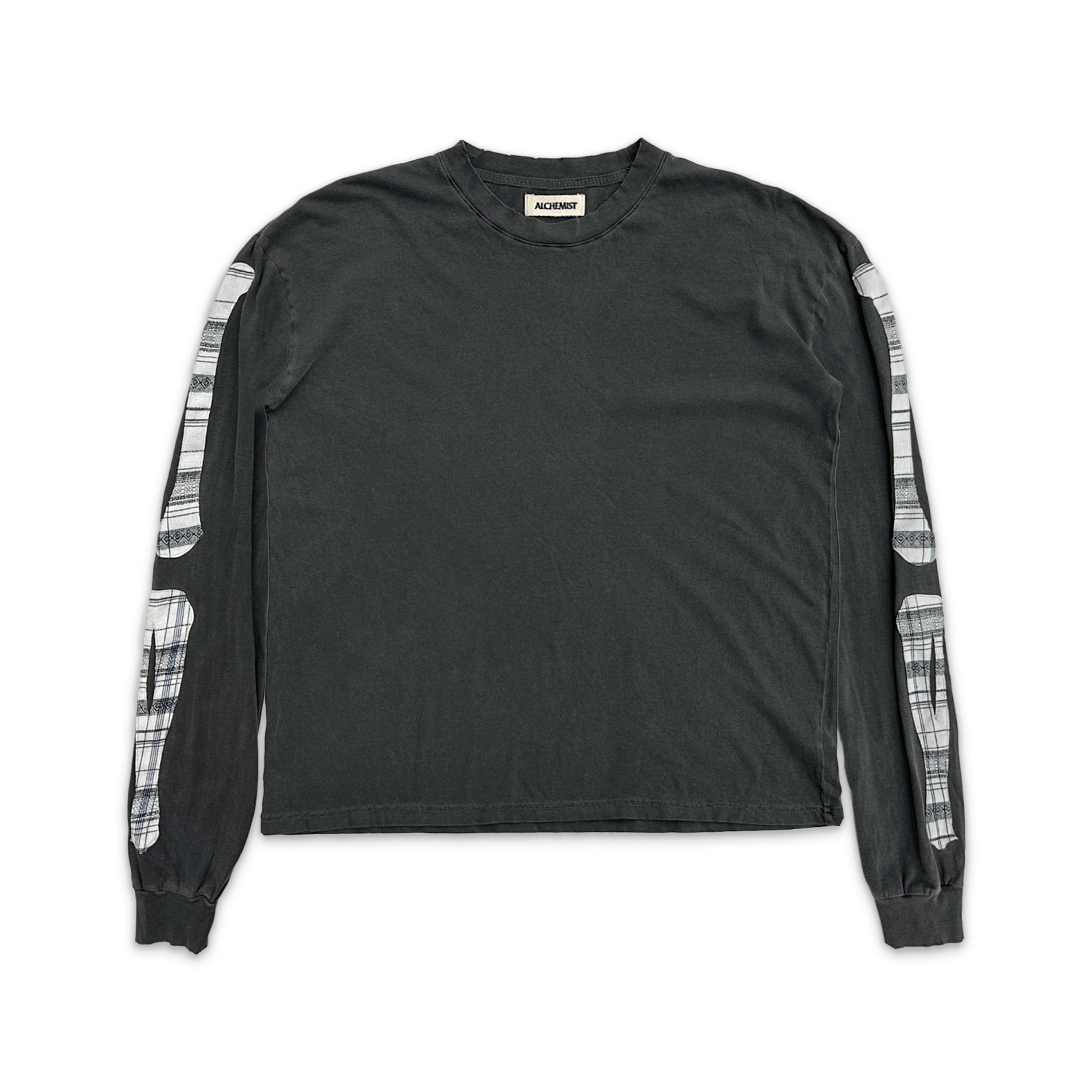 Alchemist, Bones L/S Tee "Jet Black"