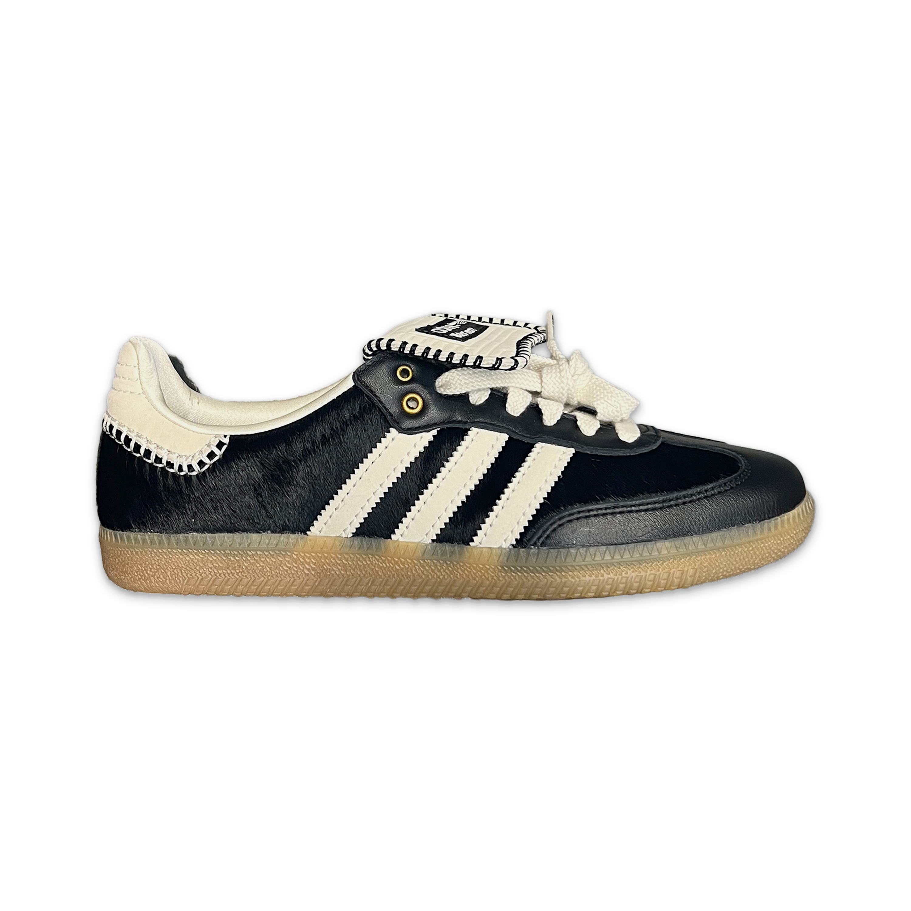 Adidas Samba Pony Tonal "Wales Bonner Core Black"