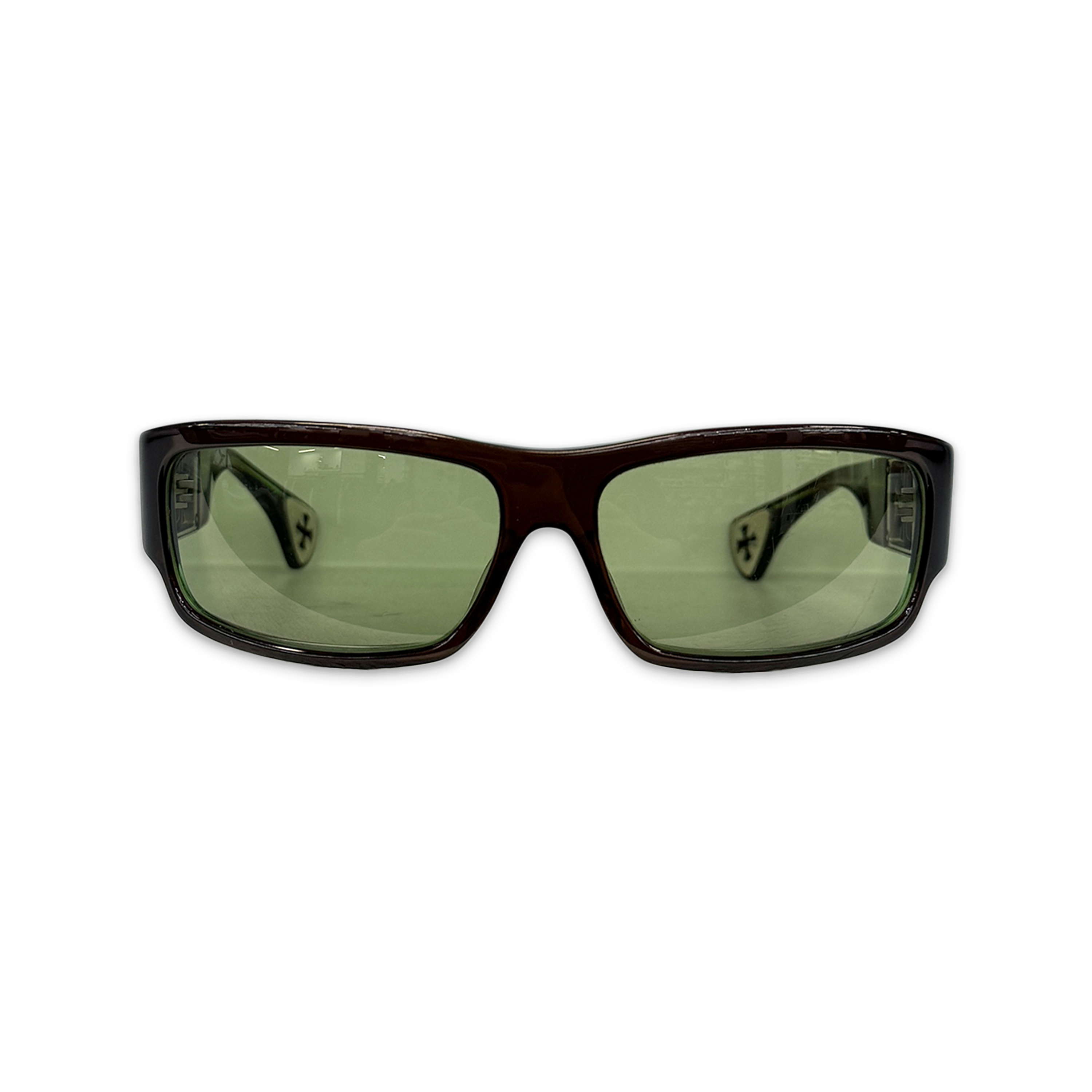 Chrome Hearts, Rejected Sunglasses "Tortoise/Green"