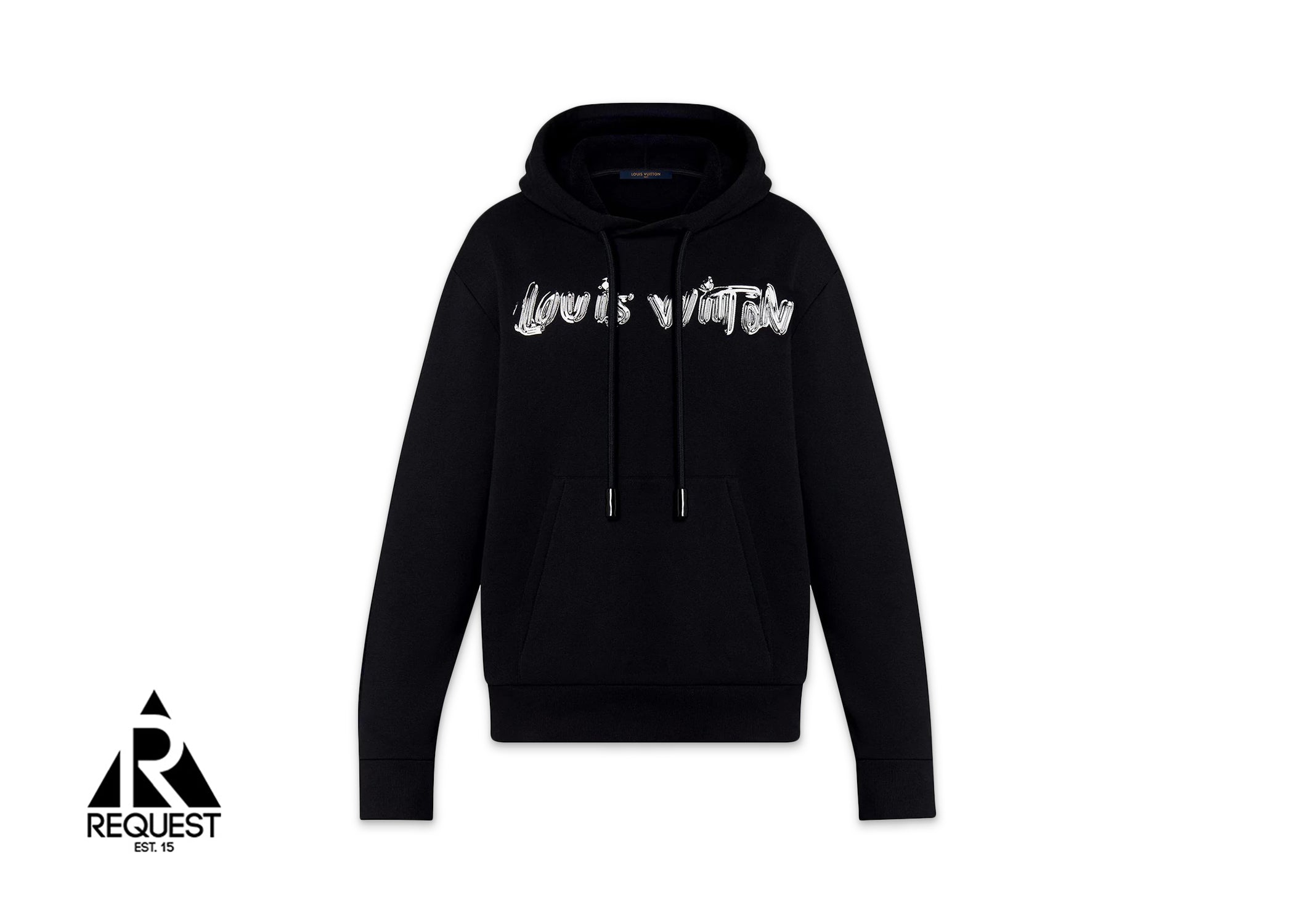 Louis Vuitton Graphic Hoodie "Black"