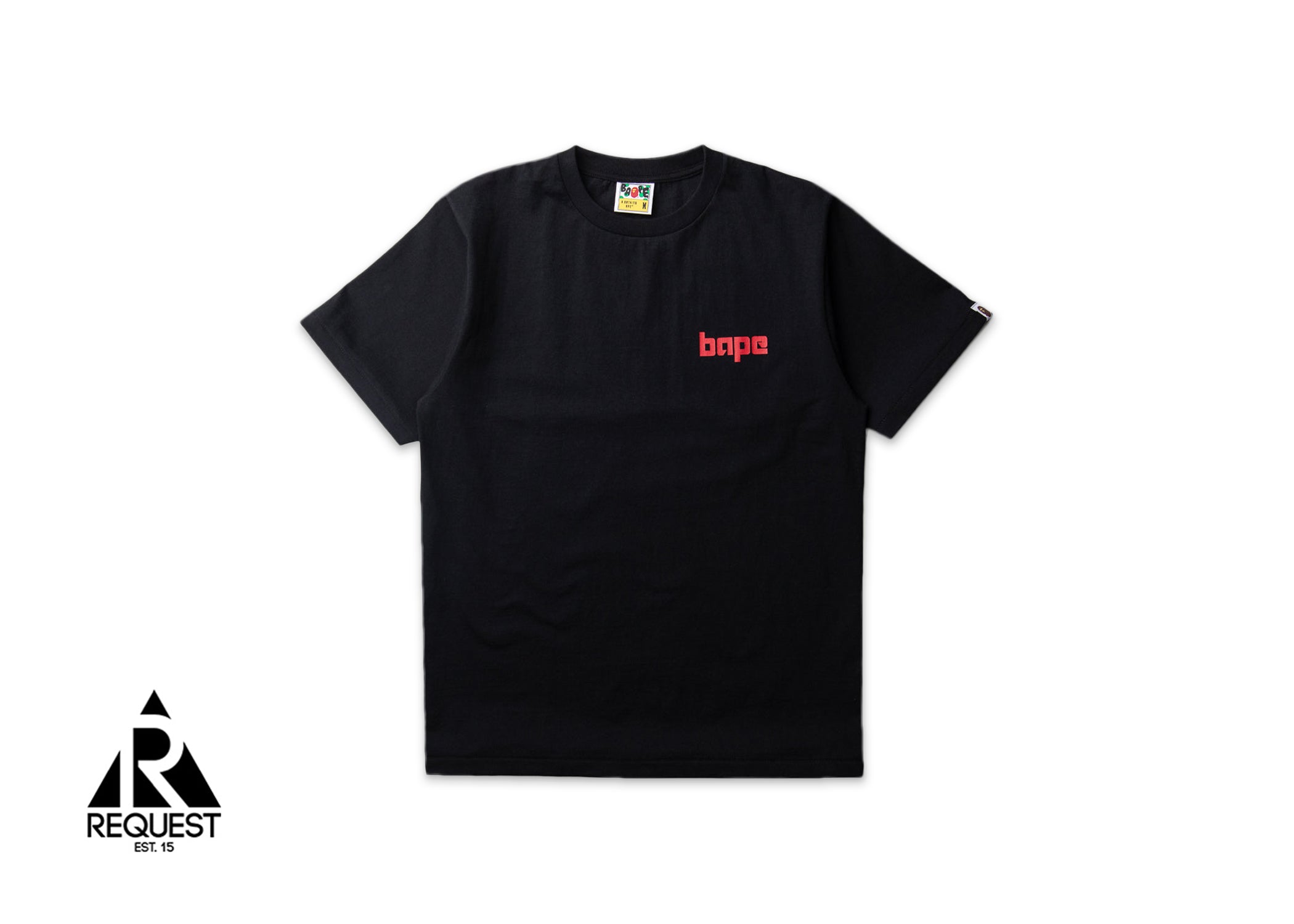 Order A Bathing Ape Crystal Stone Bape STA Logo Tee Black T-Shirts