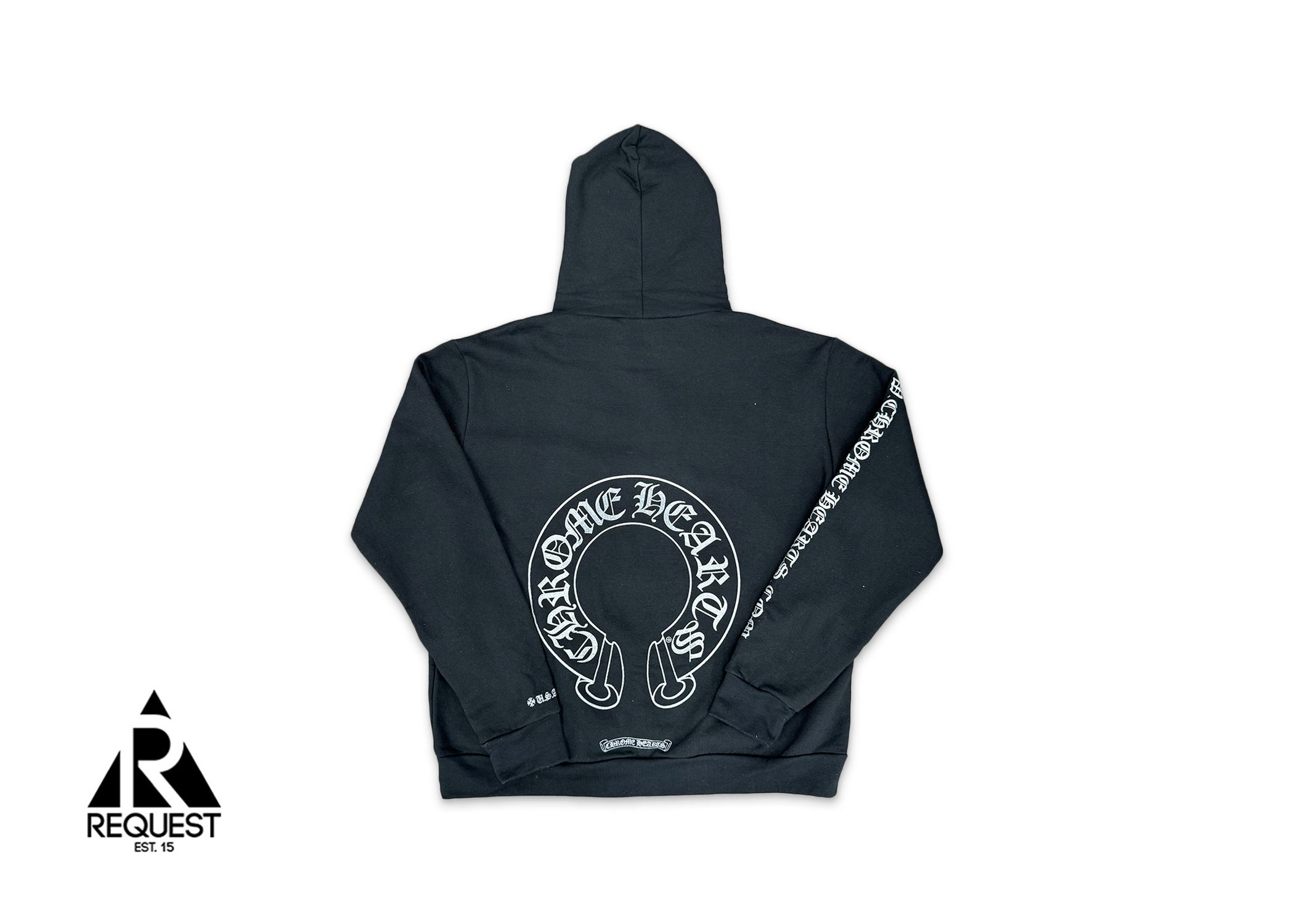 Chrome Hearts Online Exclusive Hoodie "Black/Silver Glitter"