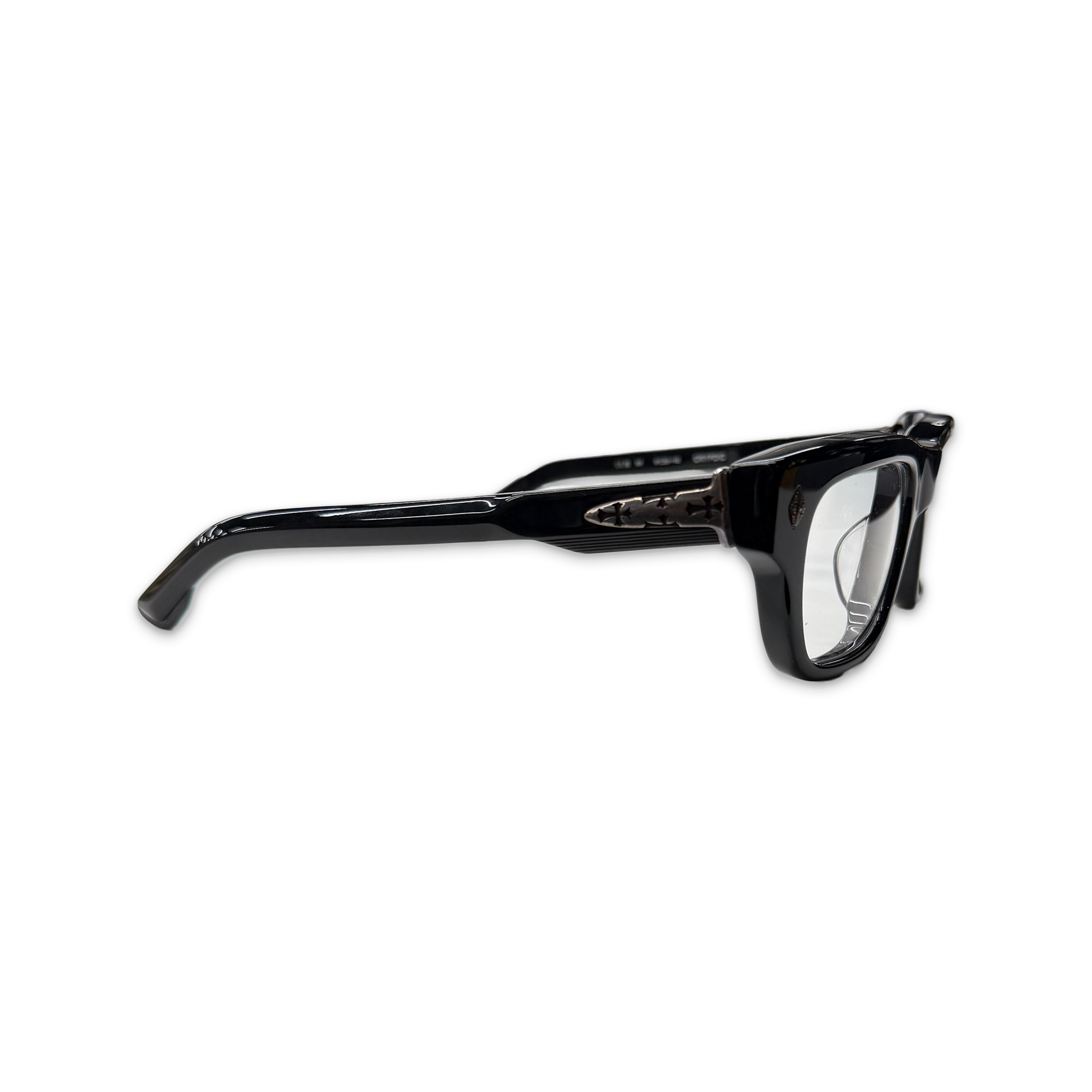 Chrome Hearts, Crypdic Glasses "Black/Silver"