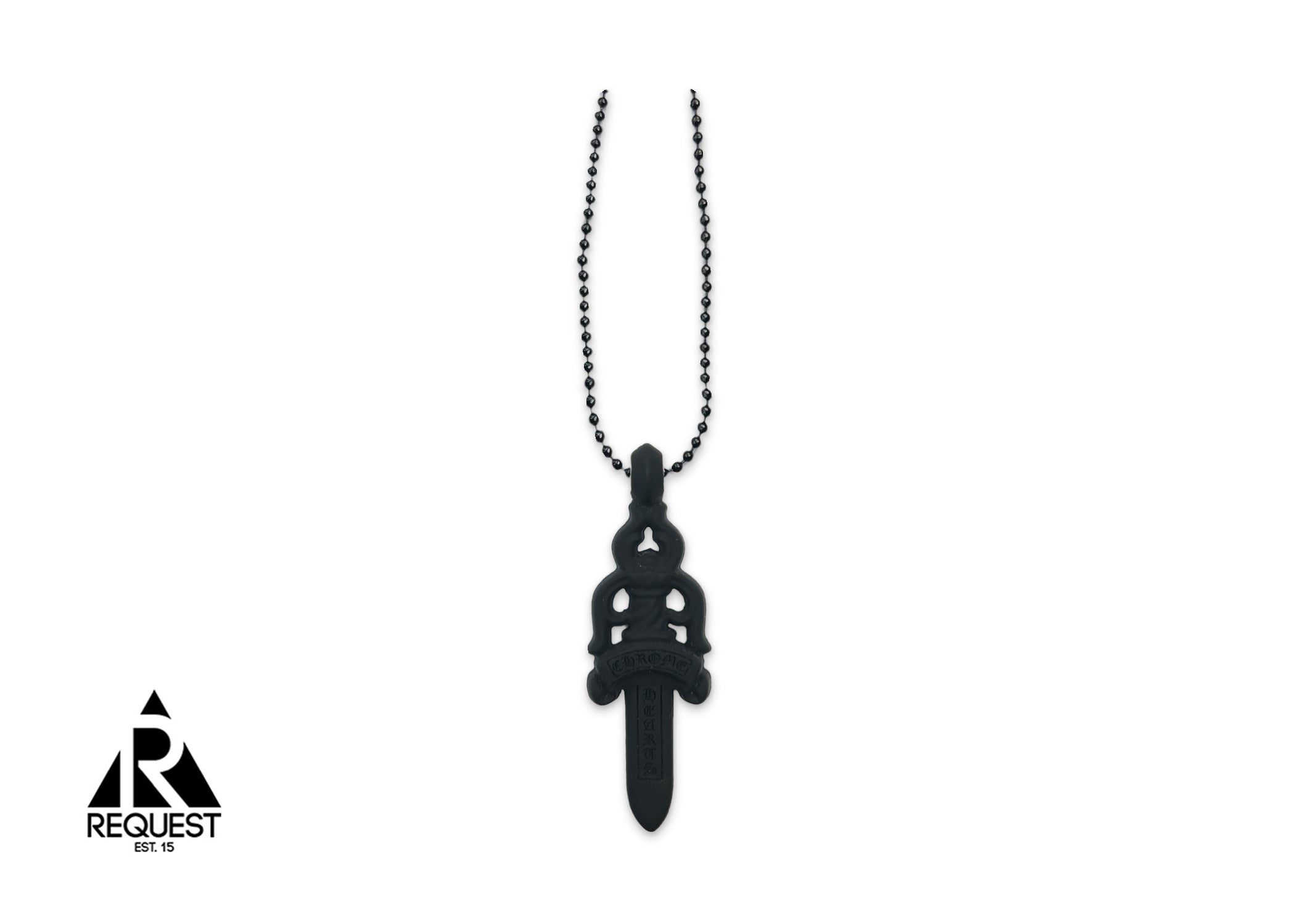 Chrome Hearts Silicone Necklace "Dagger"