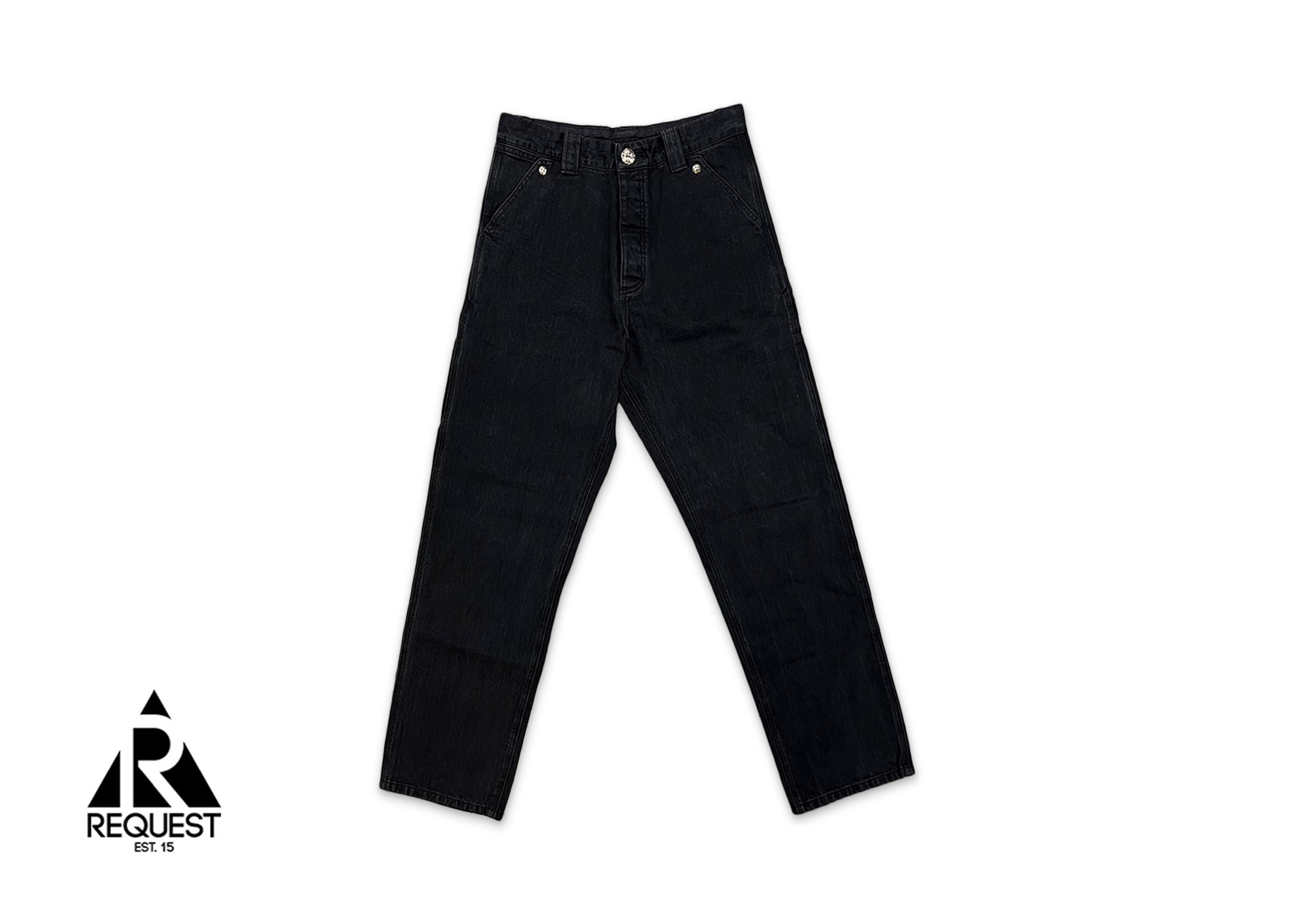 Chrome Hearts Denim Carpenter Pants "Black"