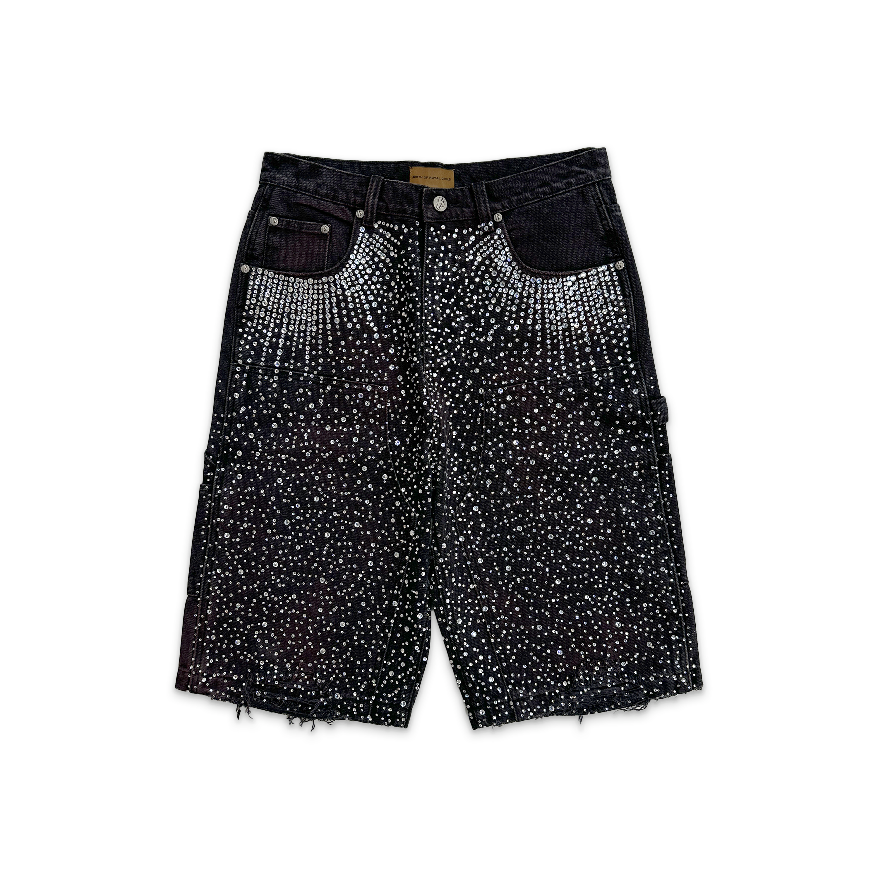 Redial 20k Diamond Jorts "Washed Black"