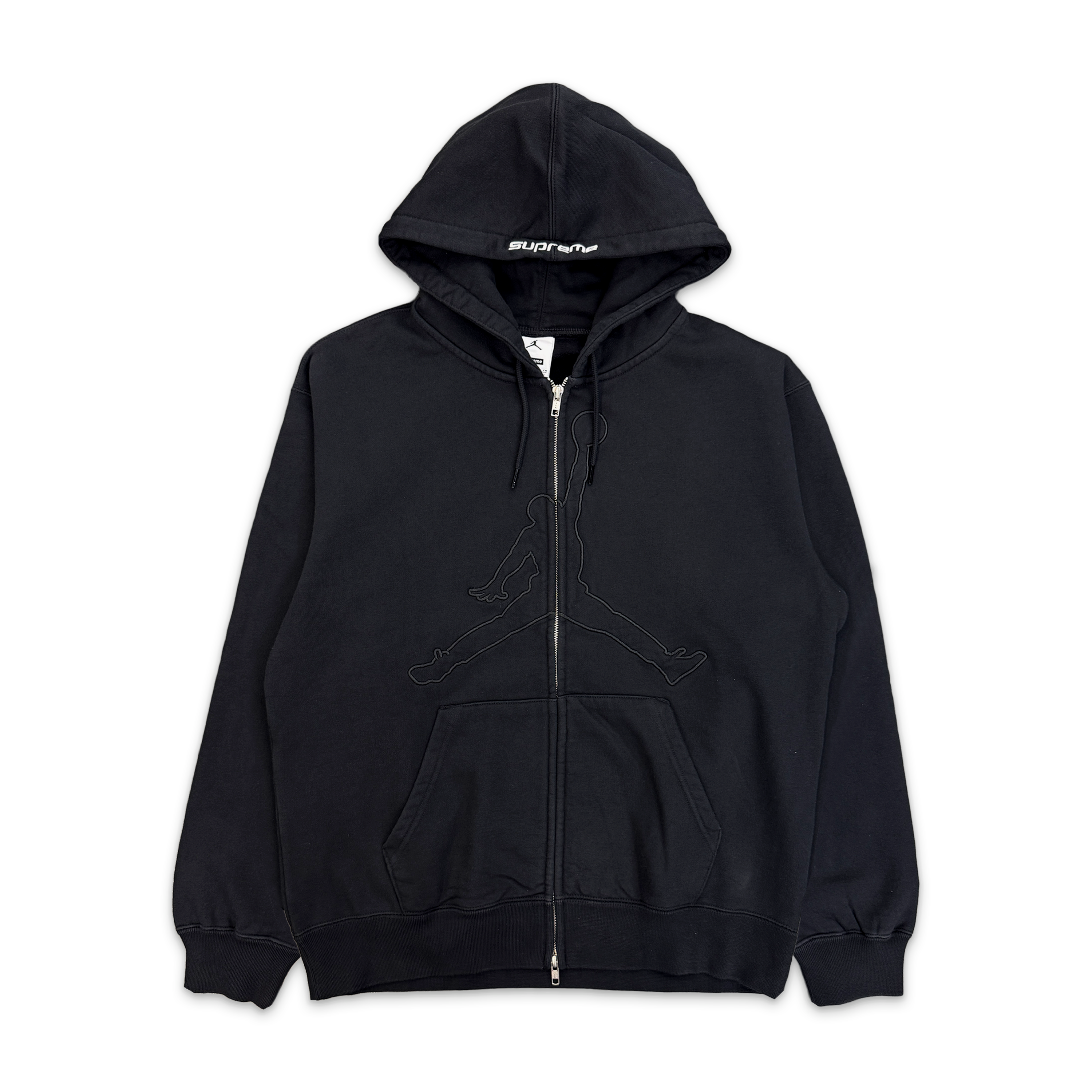 x Jordan Zip Up Hooded Sweatshirt SS26 "Black"