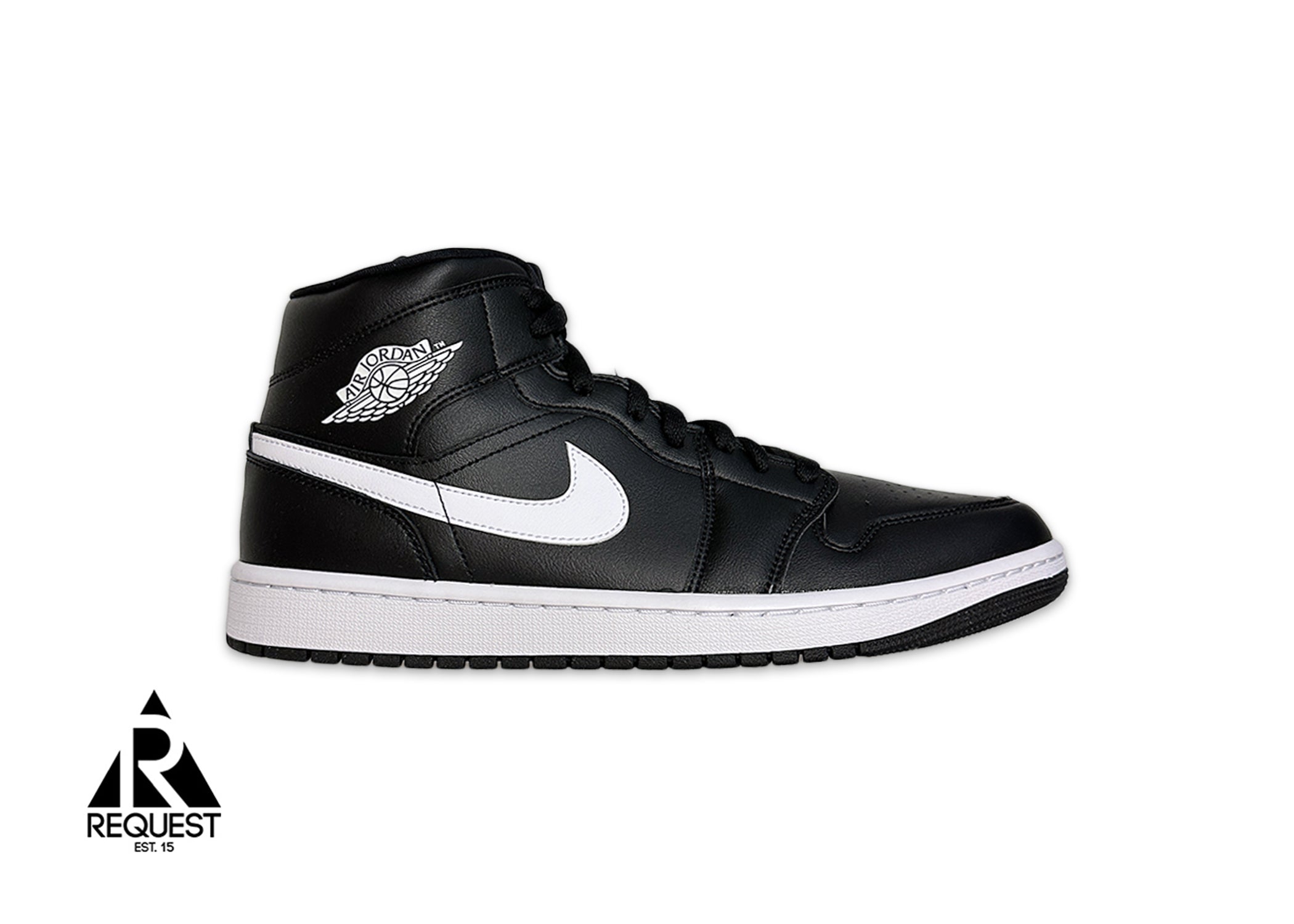 Air Jordan 1 Mid “Black White” (W)