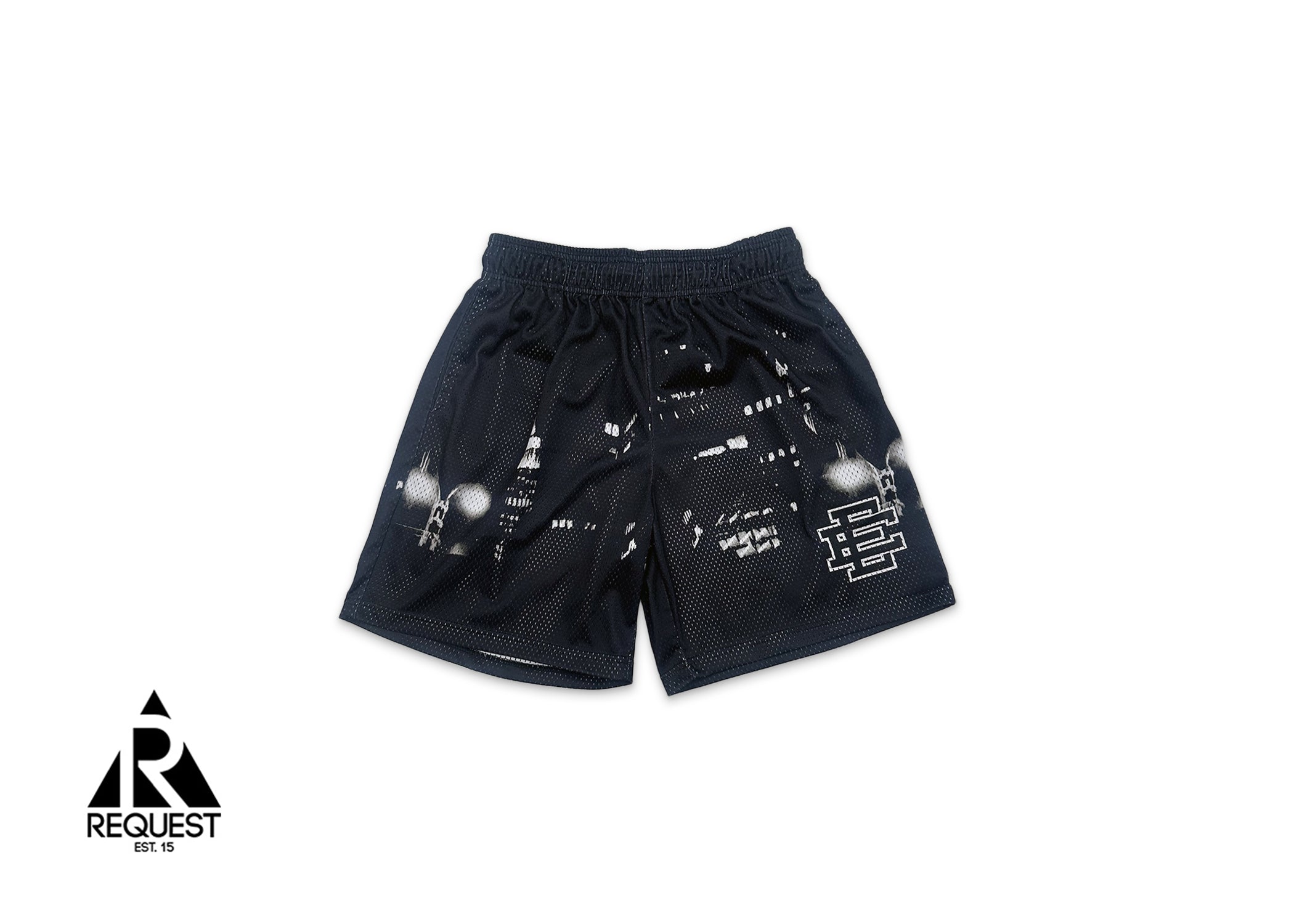 EE Basic Shorts "Black Skyline"