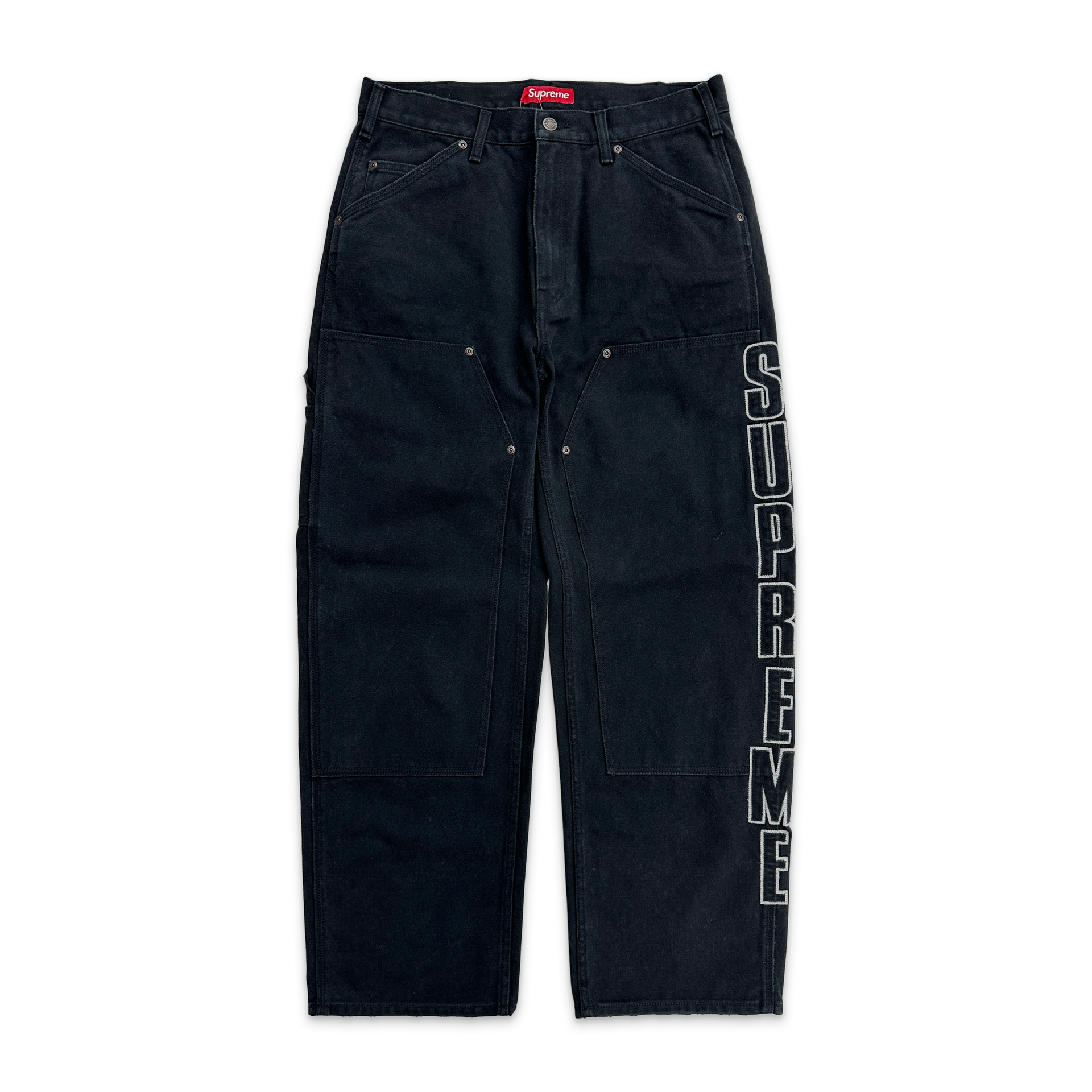 Supreme Double Knee Painter Pant 32 黒 Buy Supreme Double Knee Painter Pant 'Black' - FW24P49 BLACK | GOAT