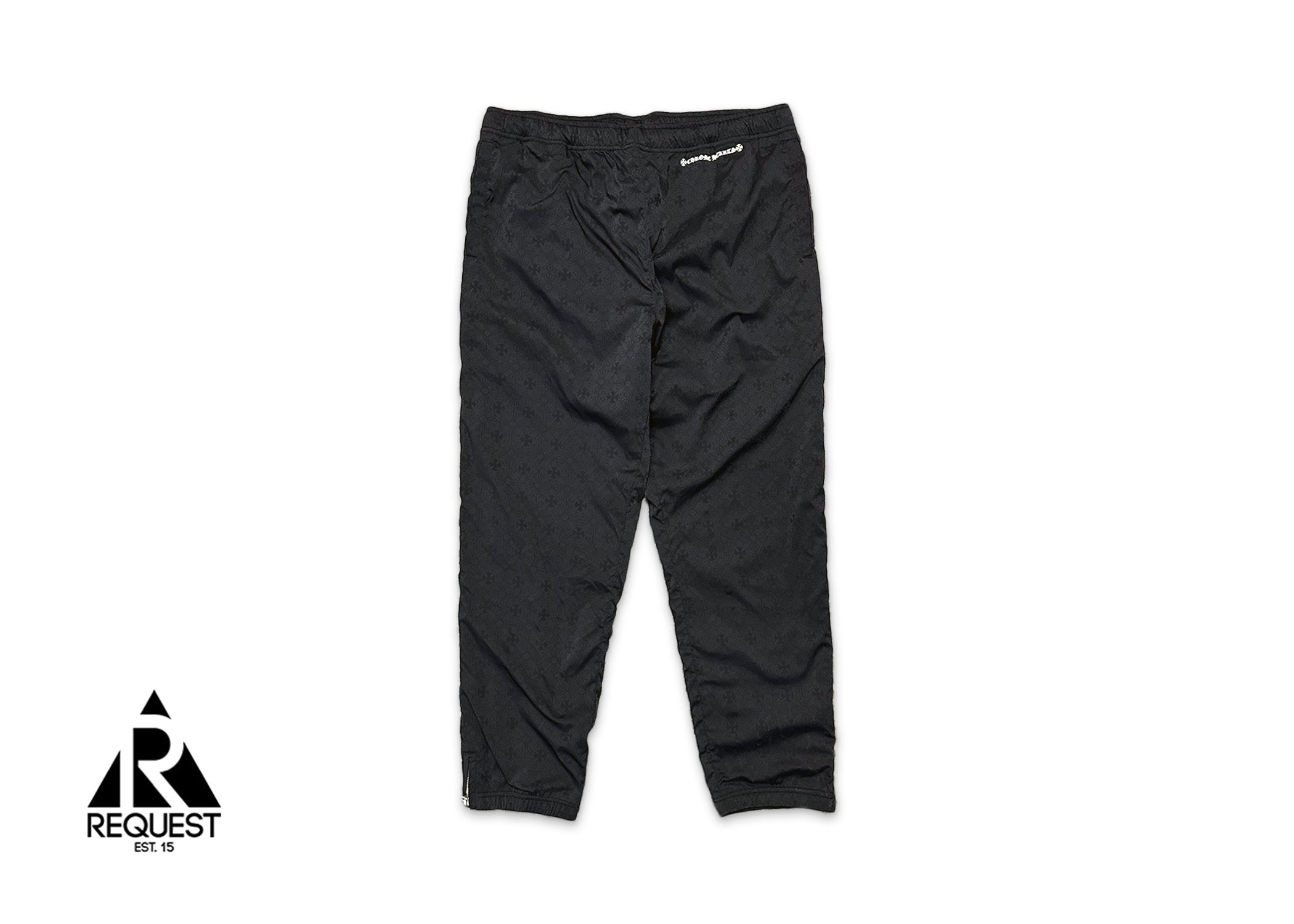 Trash Pickup Motif Track Pants "Black"