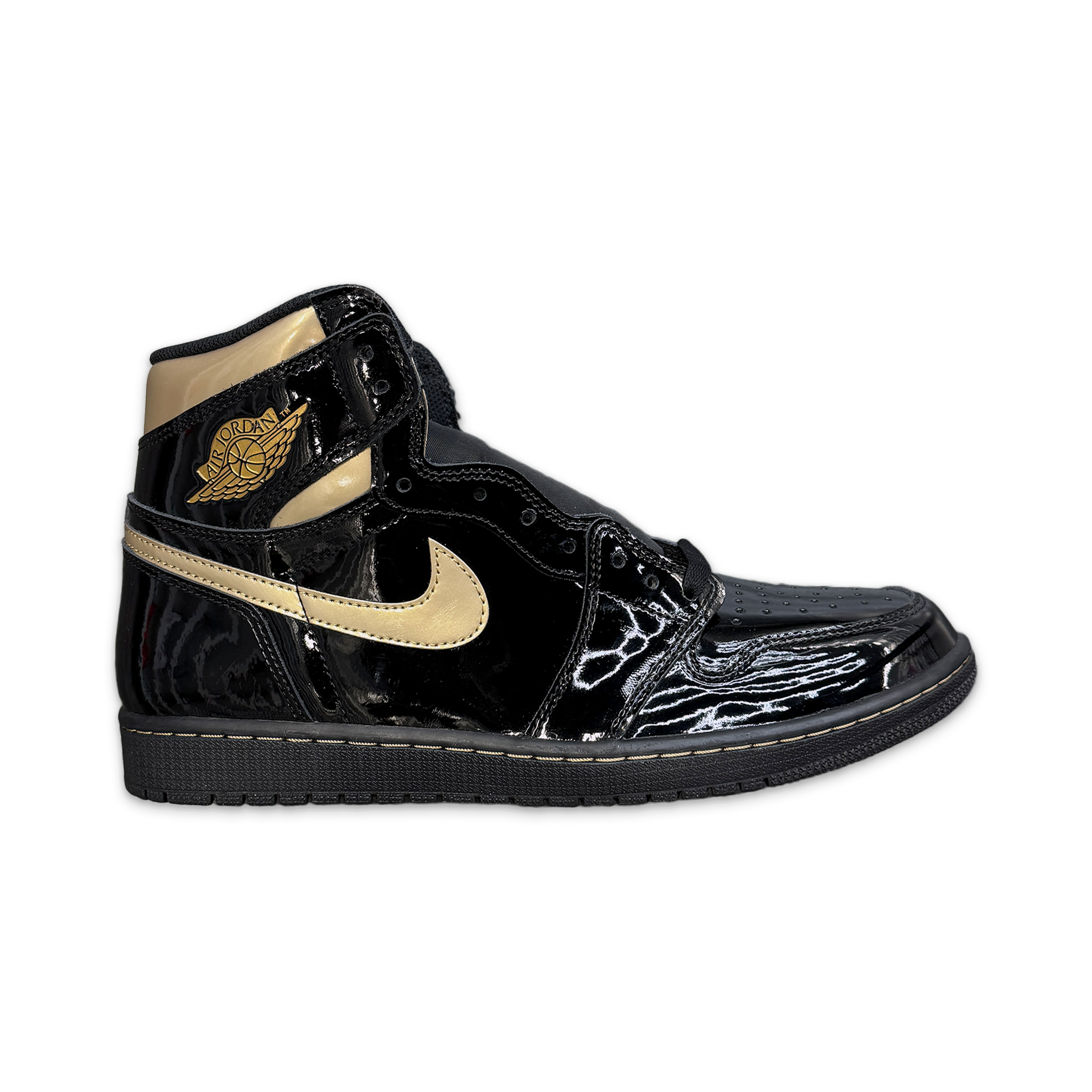 black and gold jordan 1 2020