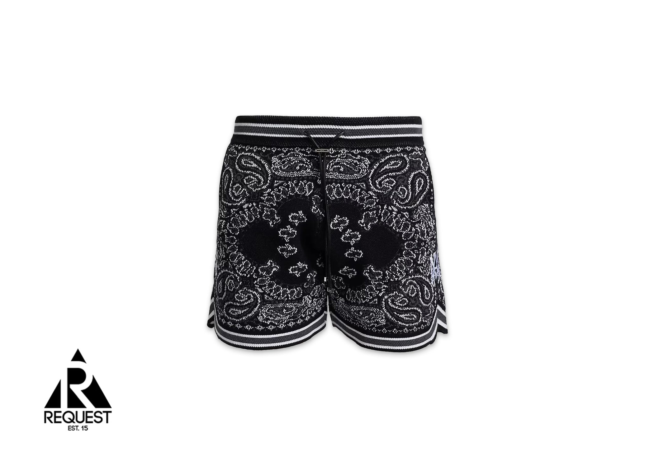 Amiri Bandana Print Shorts "Black"