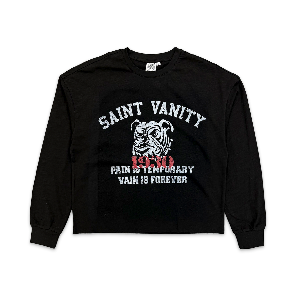 Bulldog L/S Tee "Black"