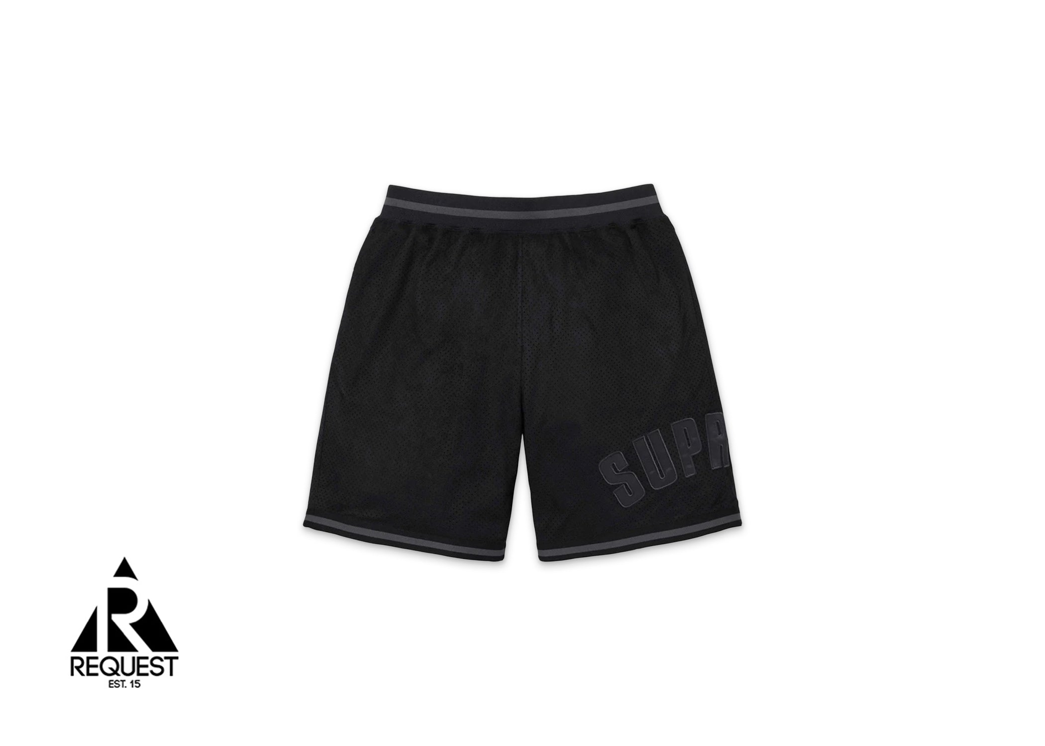 Ultra Suede Mesh Shorts "Black"