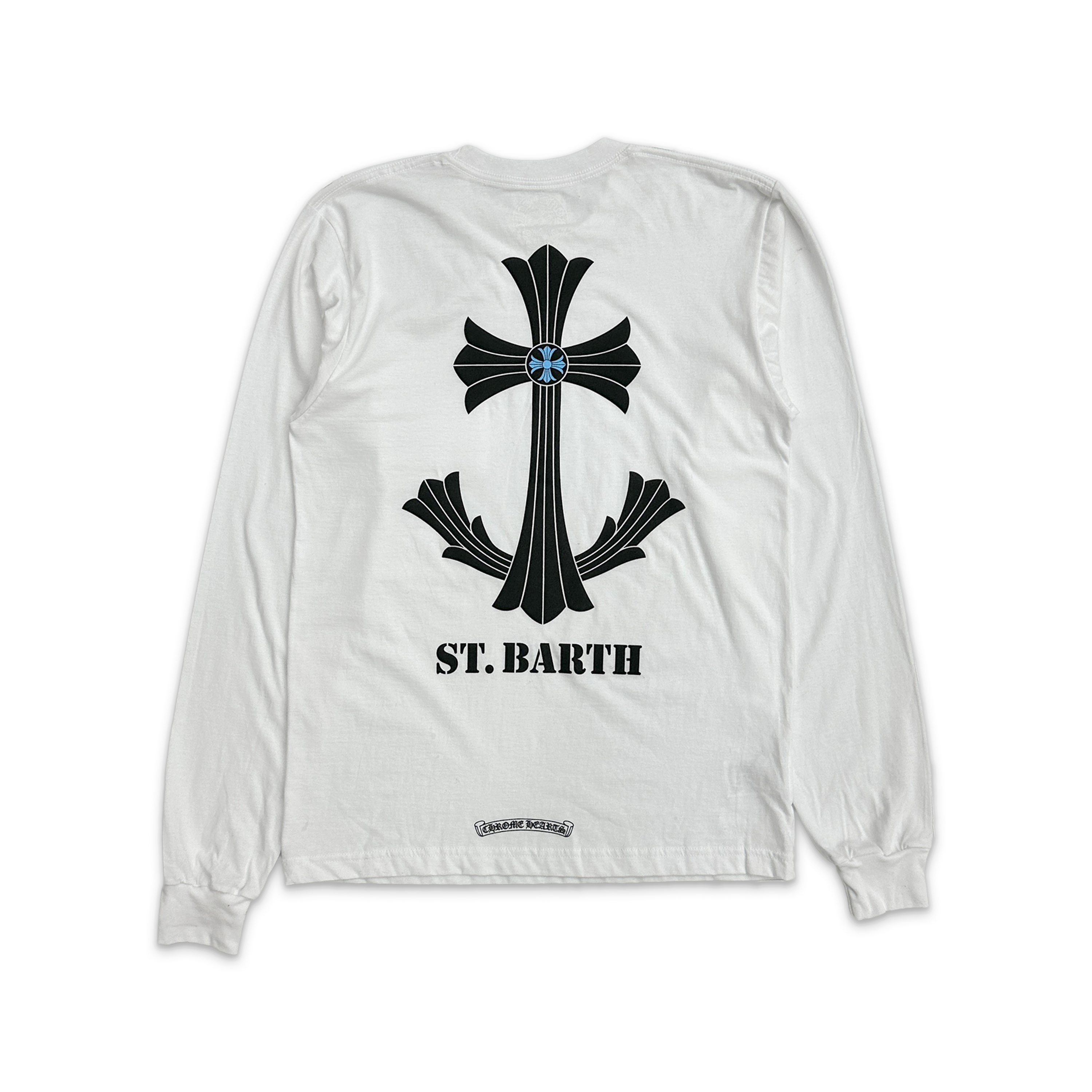 Anchor Cross St. Barths Exclusive L/S Tee "White"