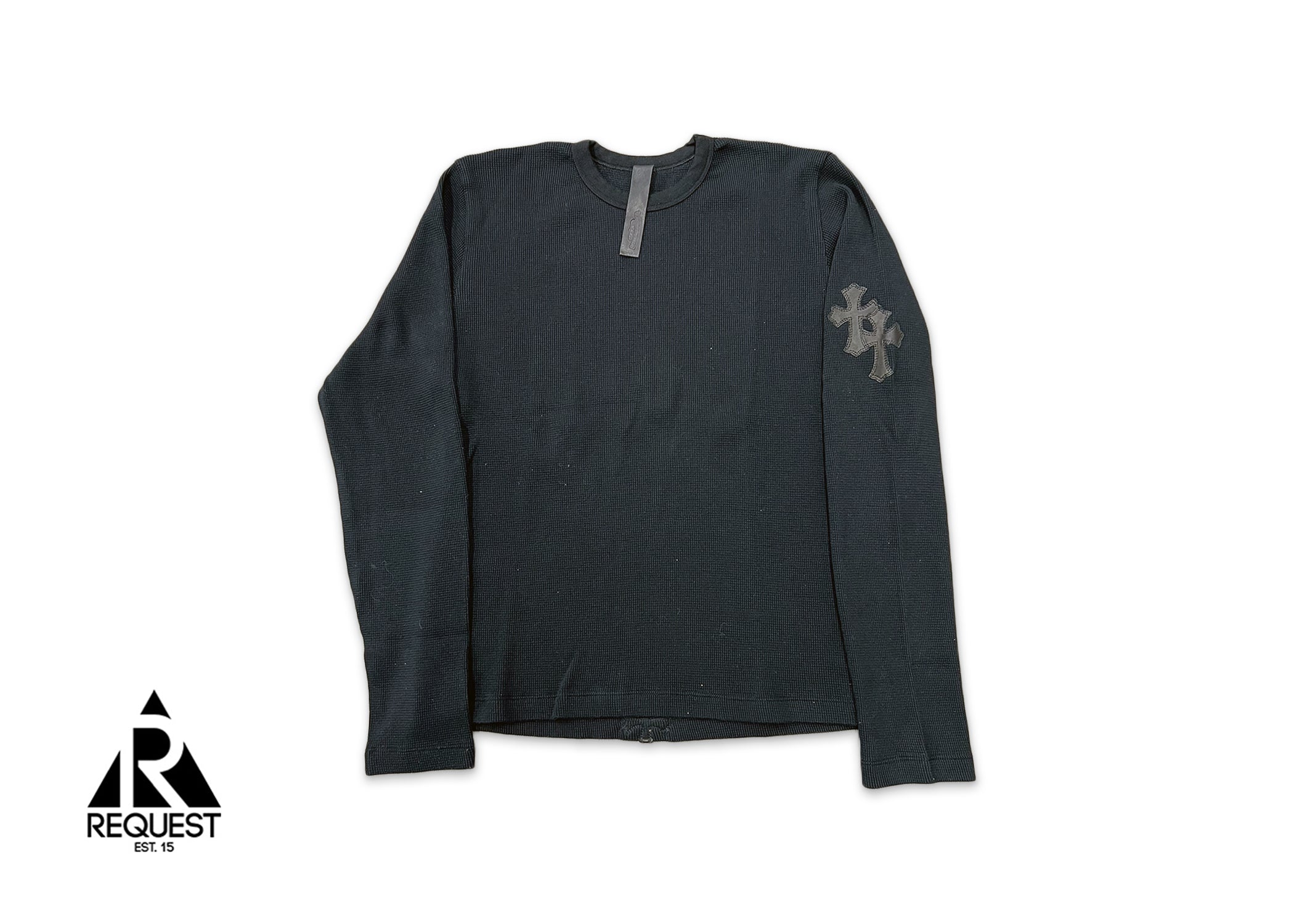 Chrome Hearts Cross Patch Thermal L/S  “Black”